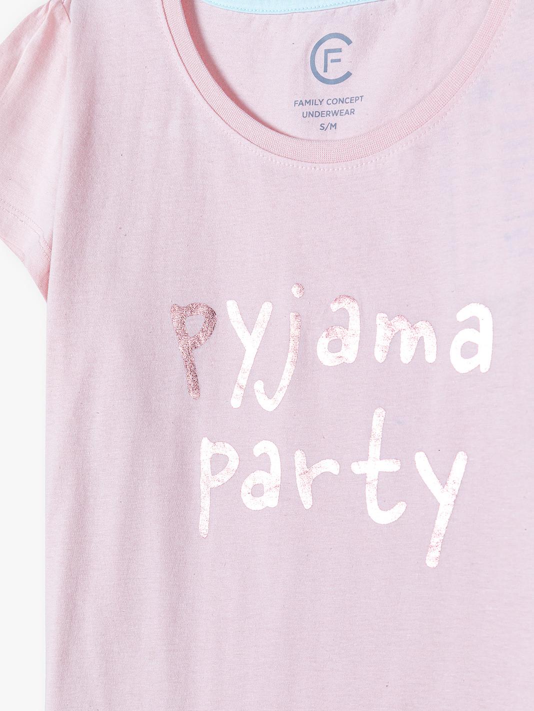 Piżama damska dzianinowa - pyjama party