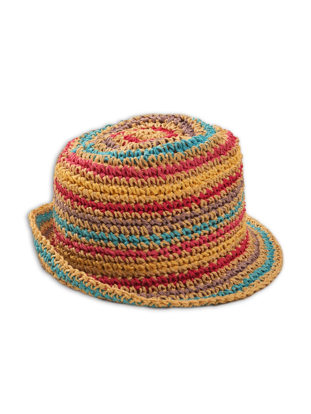 Kolorowy kapelusz dla dziewczynki