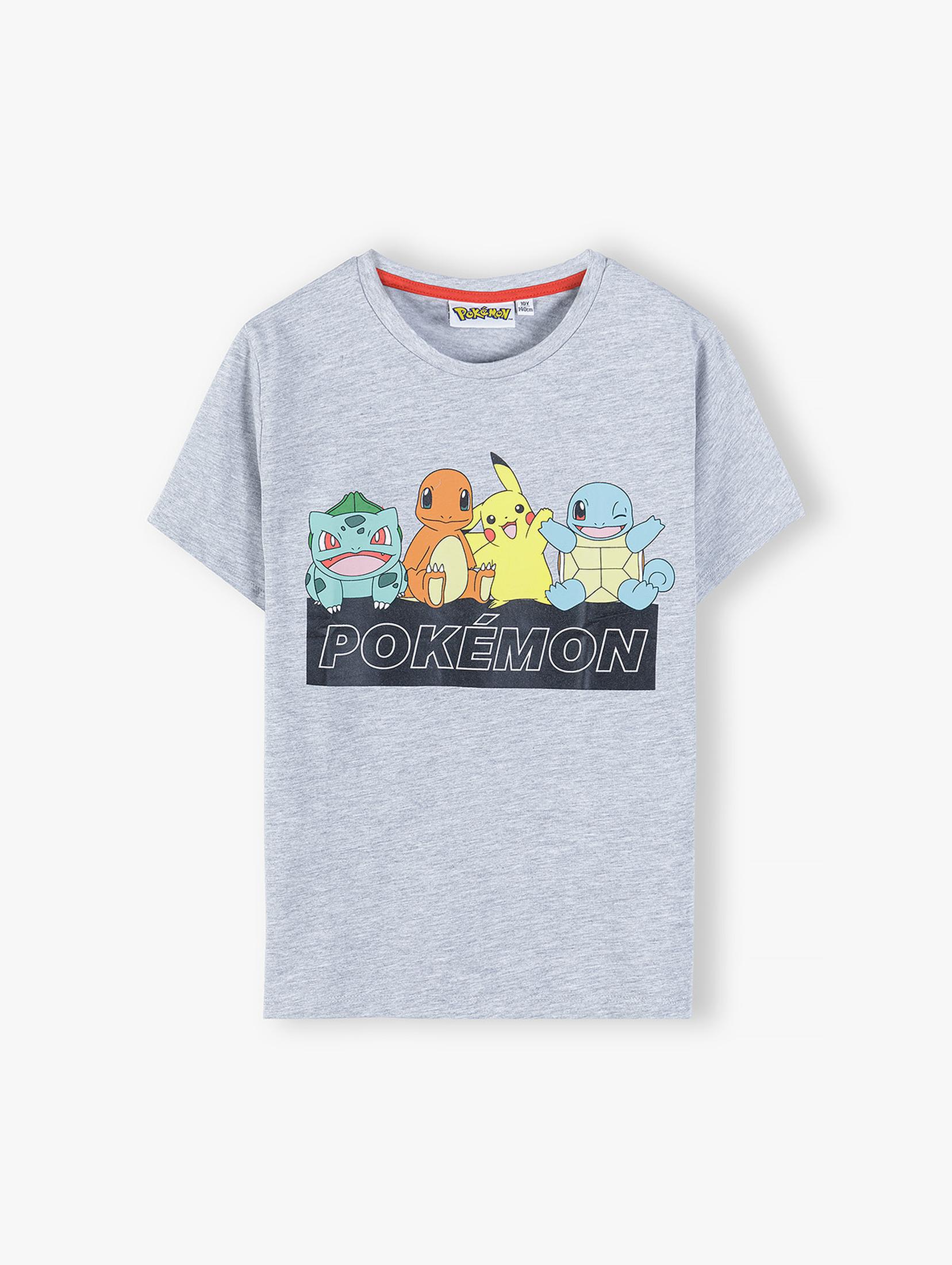 Bawełniana koszulka z krótkim rękawem, Pokemon