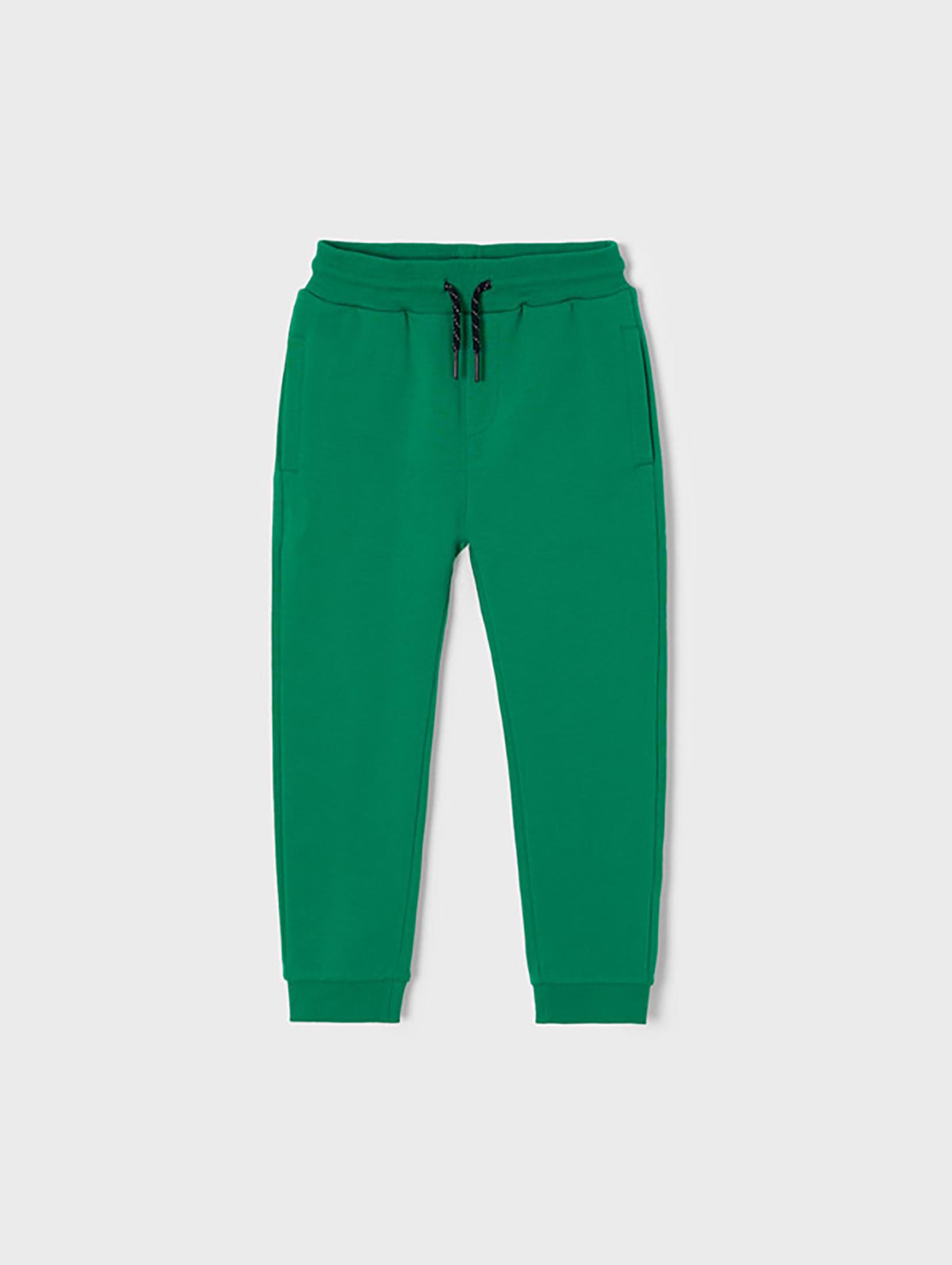 Spodnie dresowe chłopięce Mayoral - zielone
