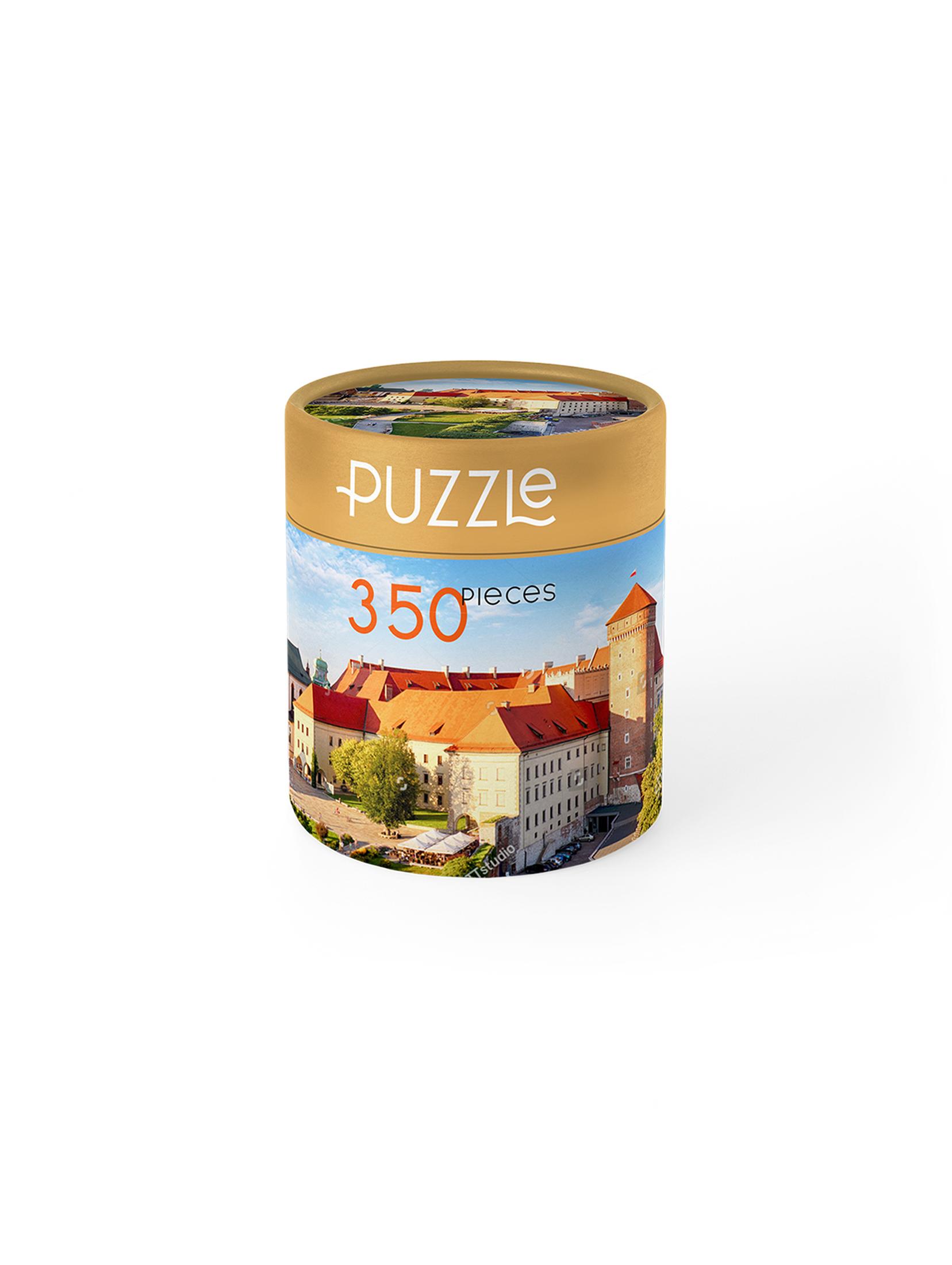 Puzzle polskie miasta  - Kraków- 350 el wiek 5+