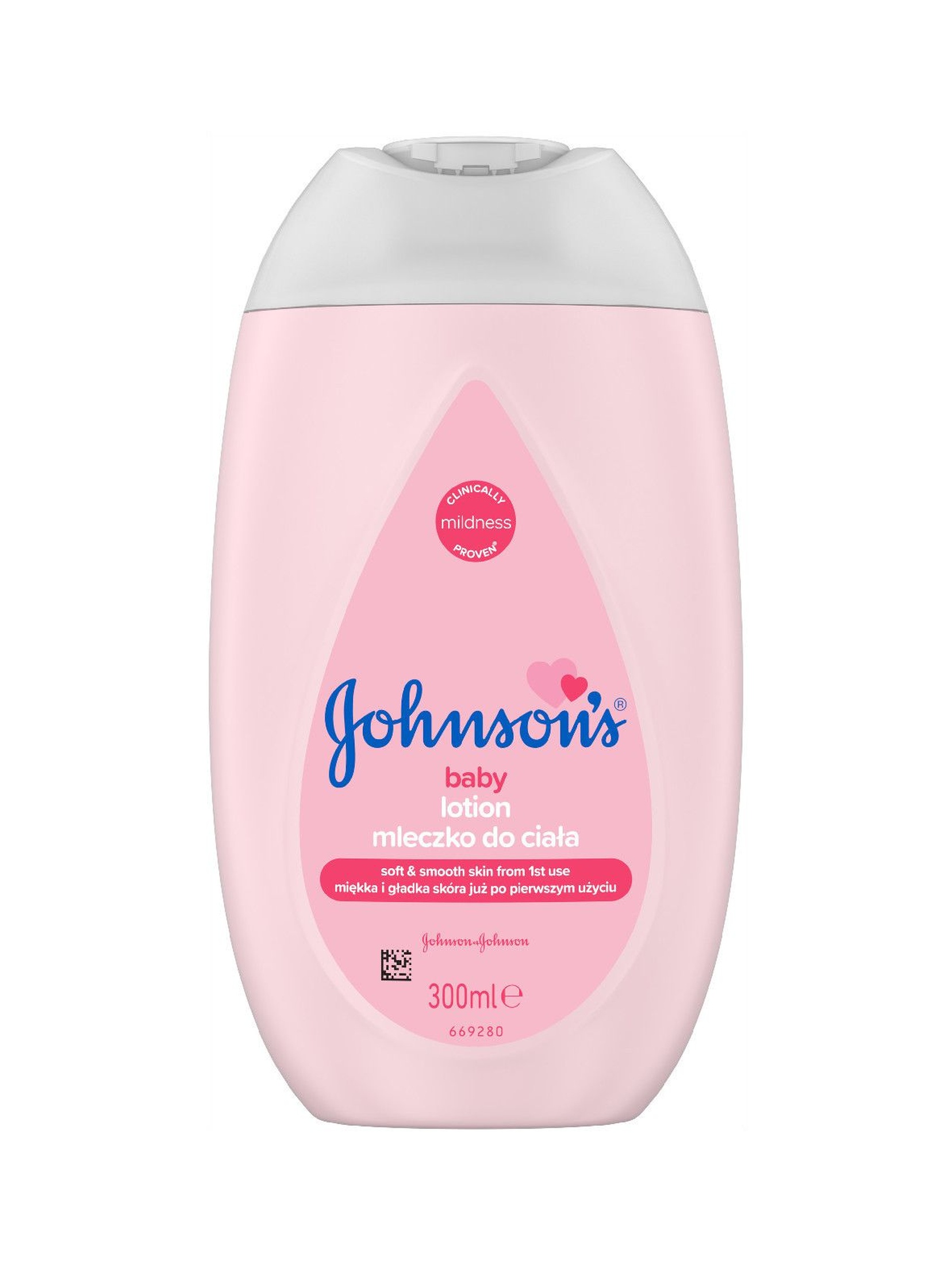 Johnson's Baby Pink mleczko do ciała - 300 ml