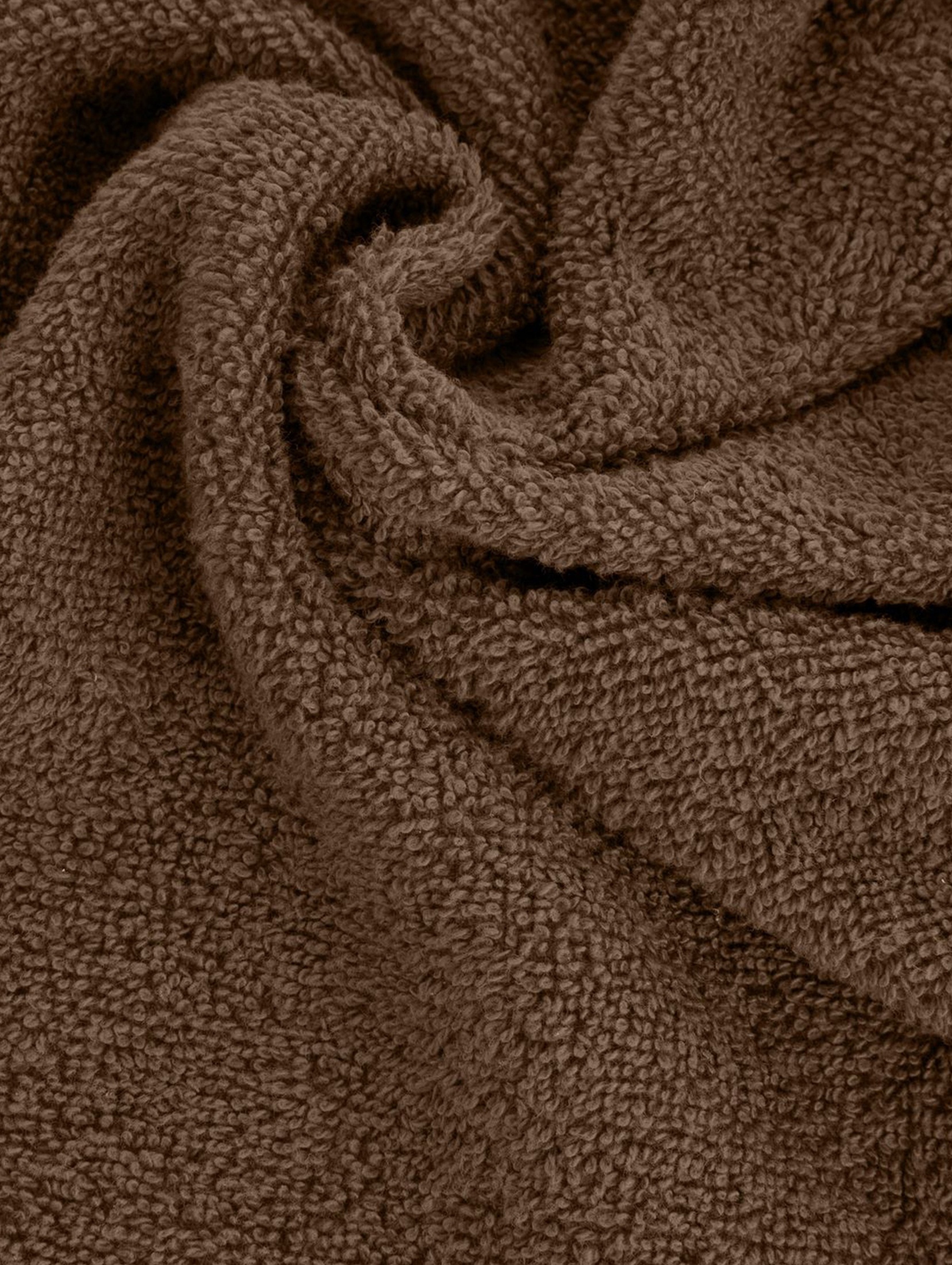 Ręcznik gładki2 (37) 70x140 cm brązowy