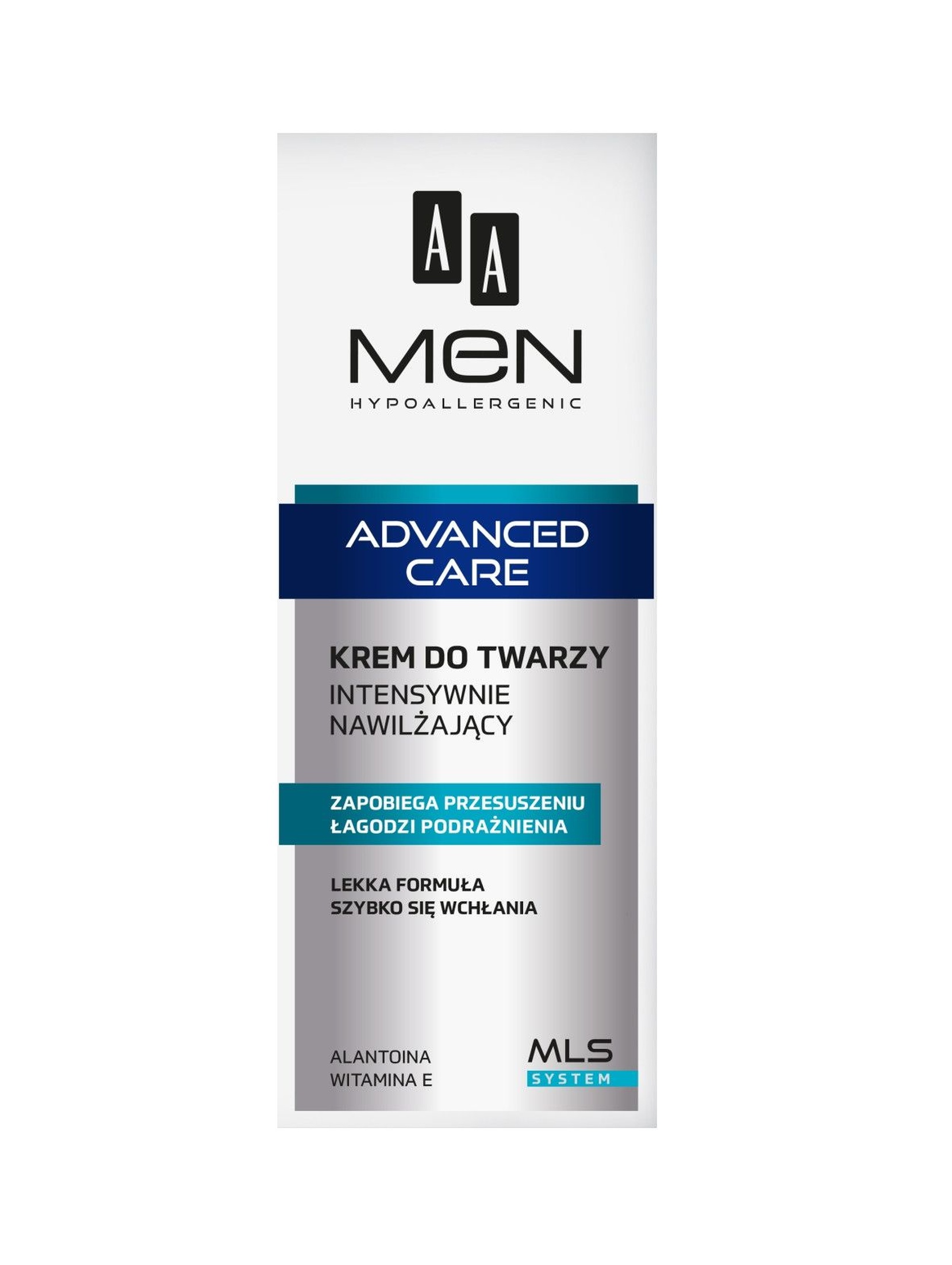 AA Men Advanced Care Krem do twarzy intensywnie nawilżający 75 ml