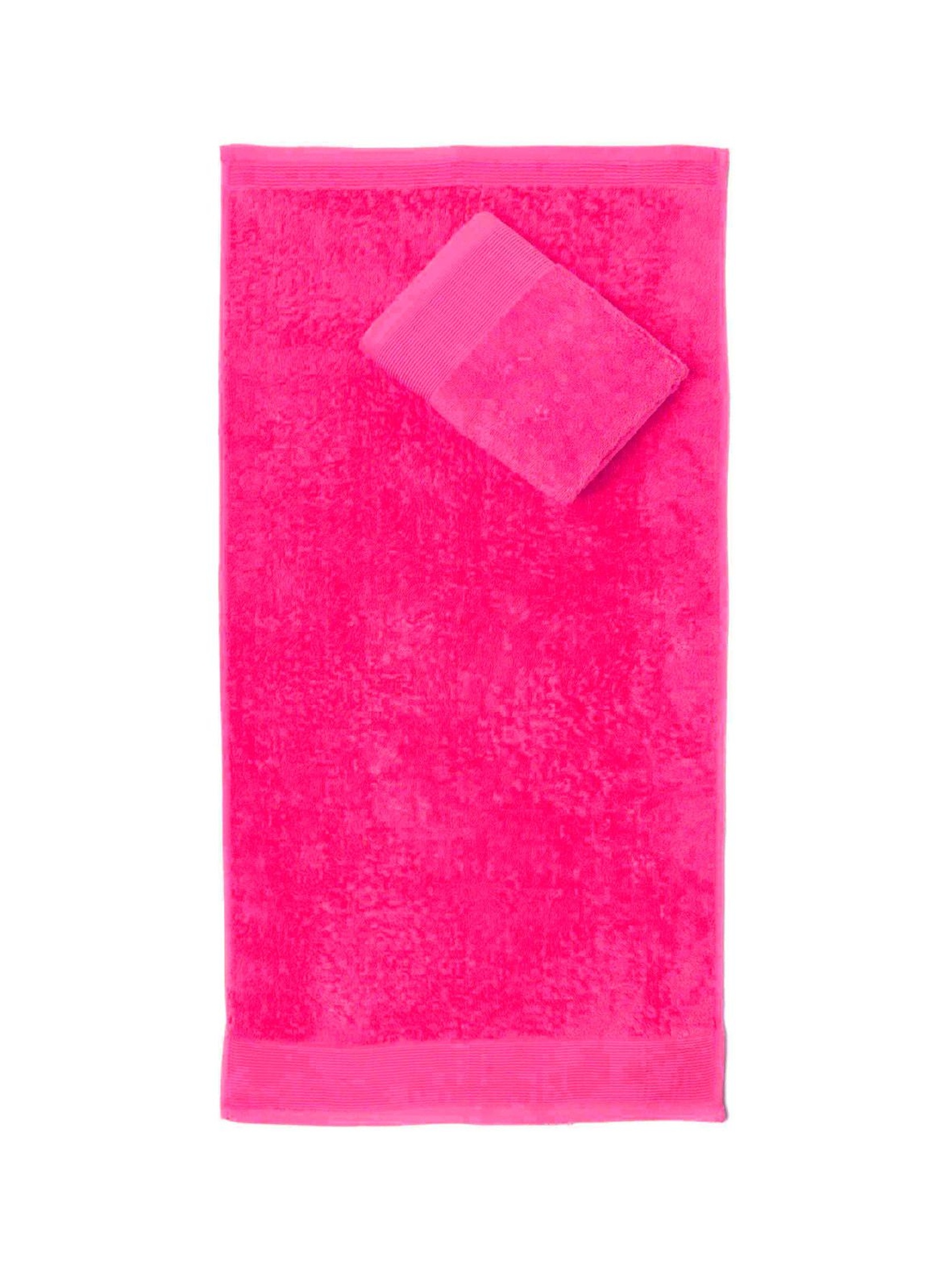 2 -pak ręczników Aqua w kolorze różowym 30x50 cm