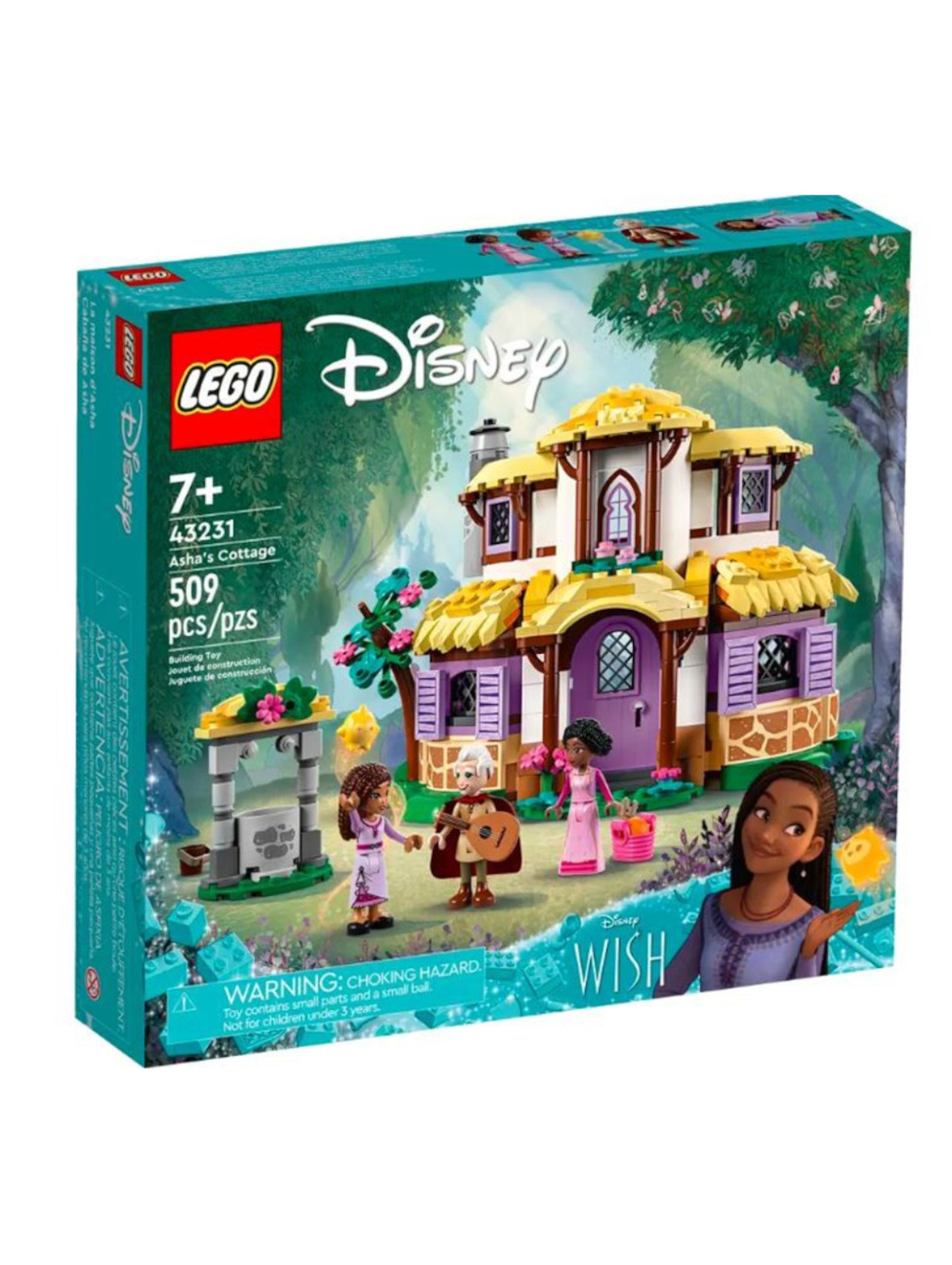 Klocki LEGO Disney Princess 43231 Chatka Ashy - 509 elementów, wiek 7 +