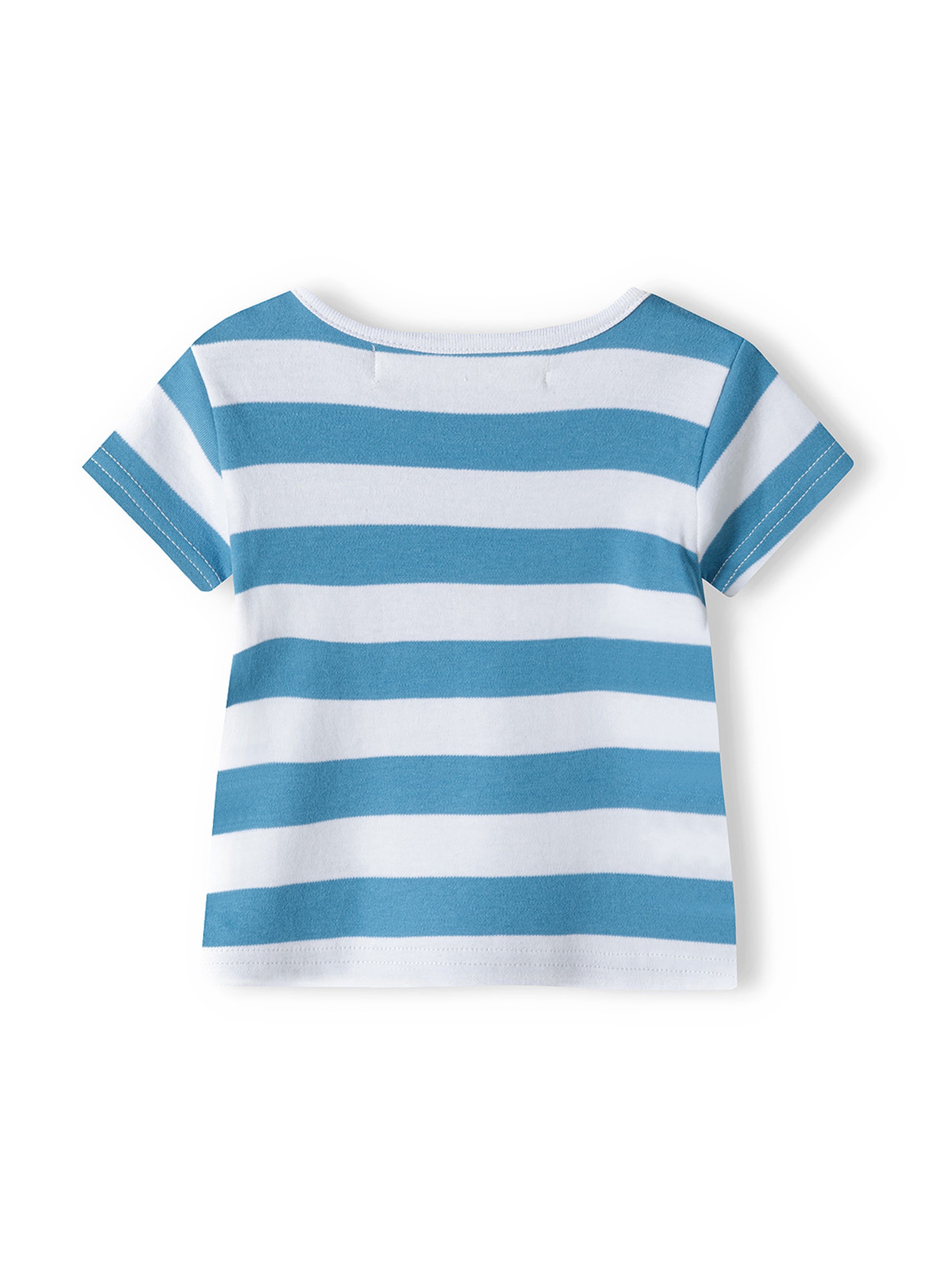 T-shirt niemowlęcy z bawełny 2-pak