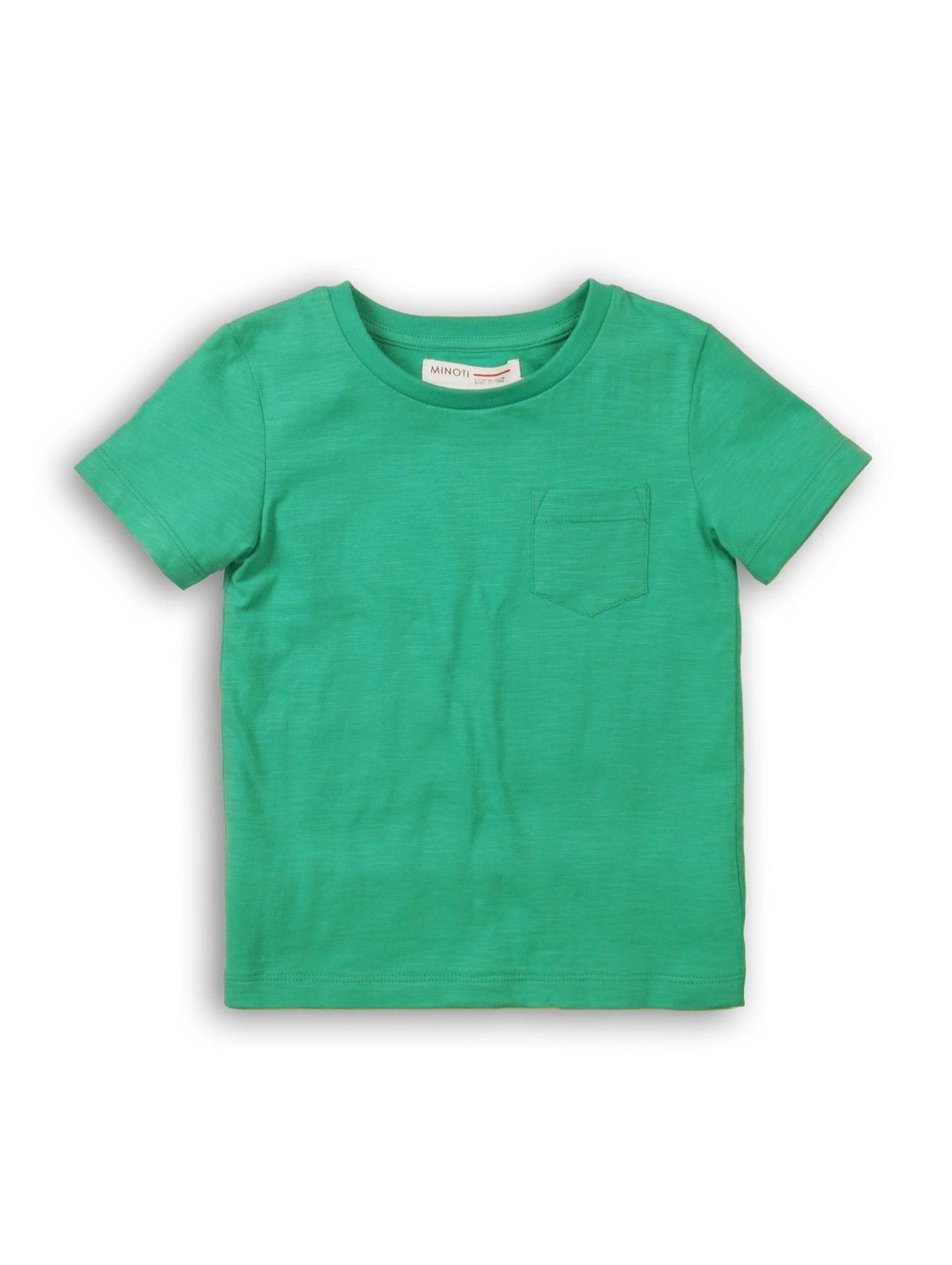 Zielony t-shirt dla niemowlaka
