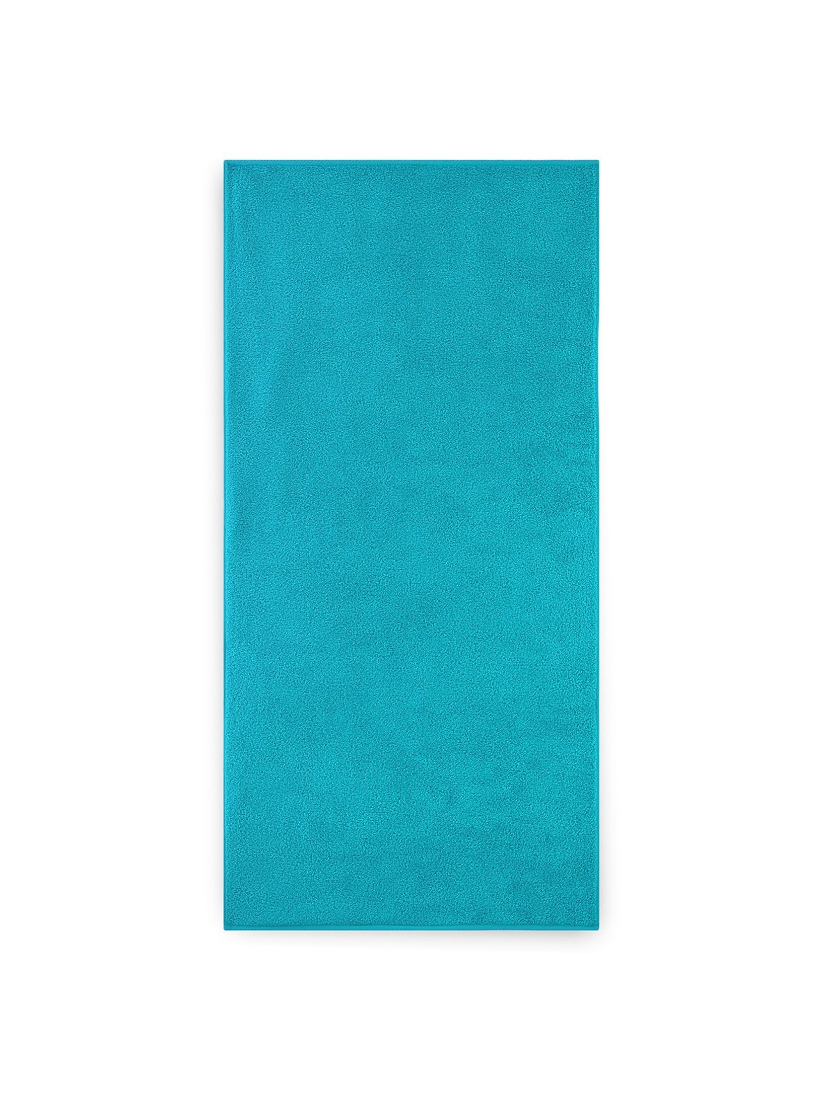 Ręcznik z bawełny egipskiej - niebieski 50x100cm