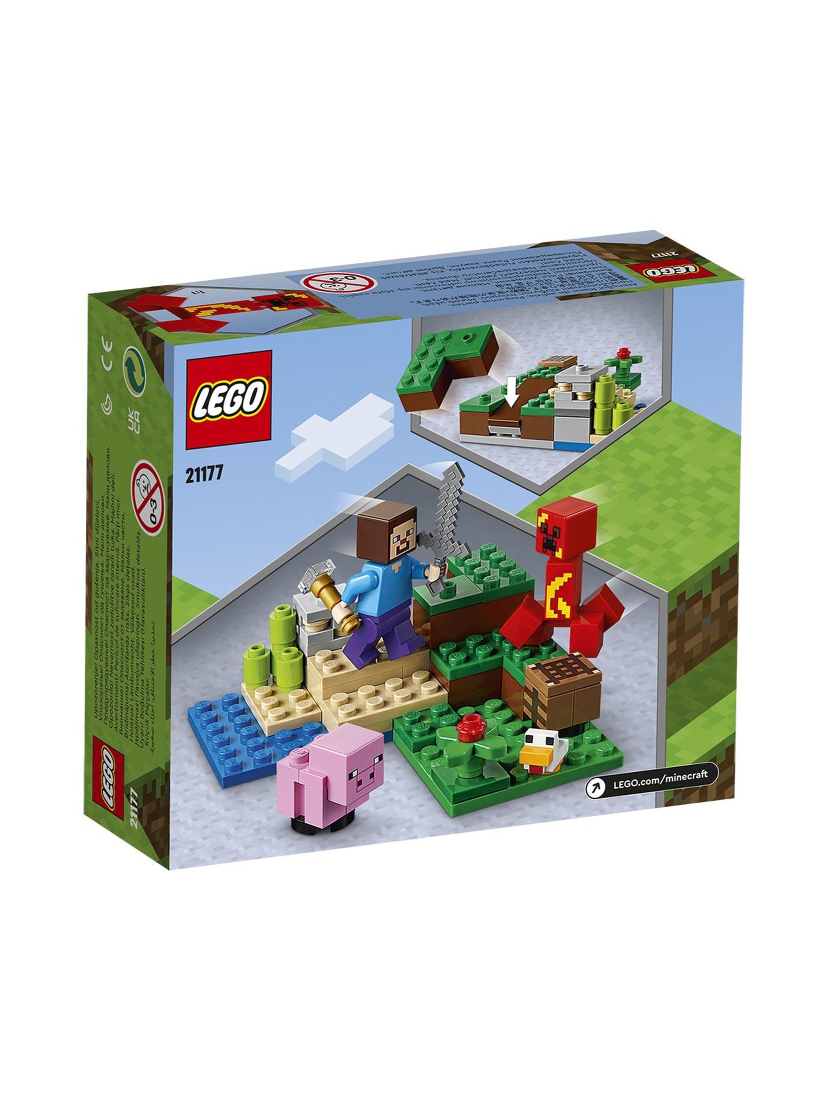 LEGO® Minecraft (21177) Zasadzka Creepera