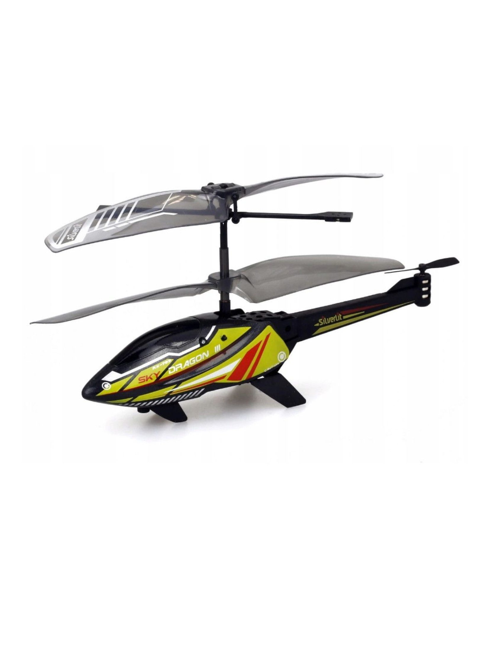 Zdalnie sterowany helikopter SKY DRAGON III R/C Silverlit - zółty wiek 10+