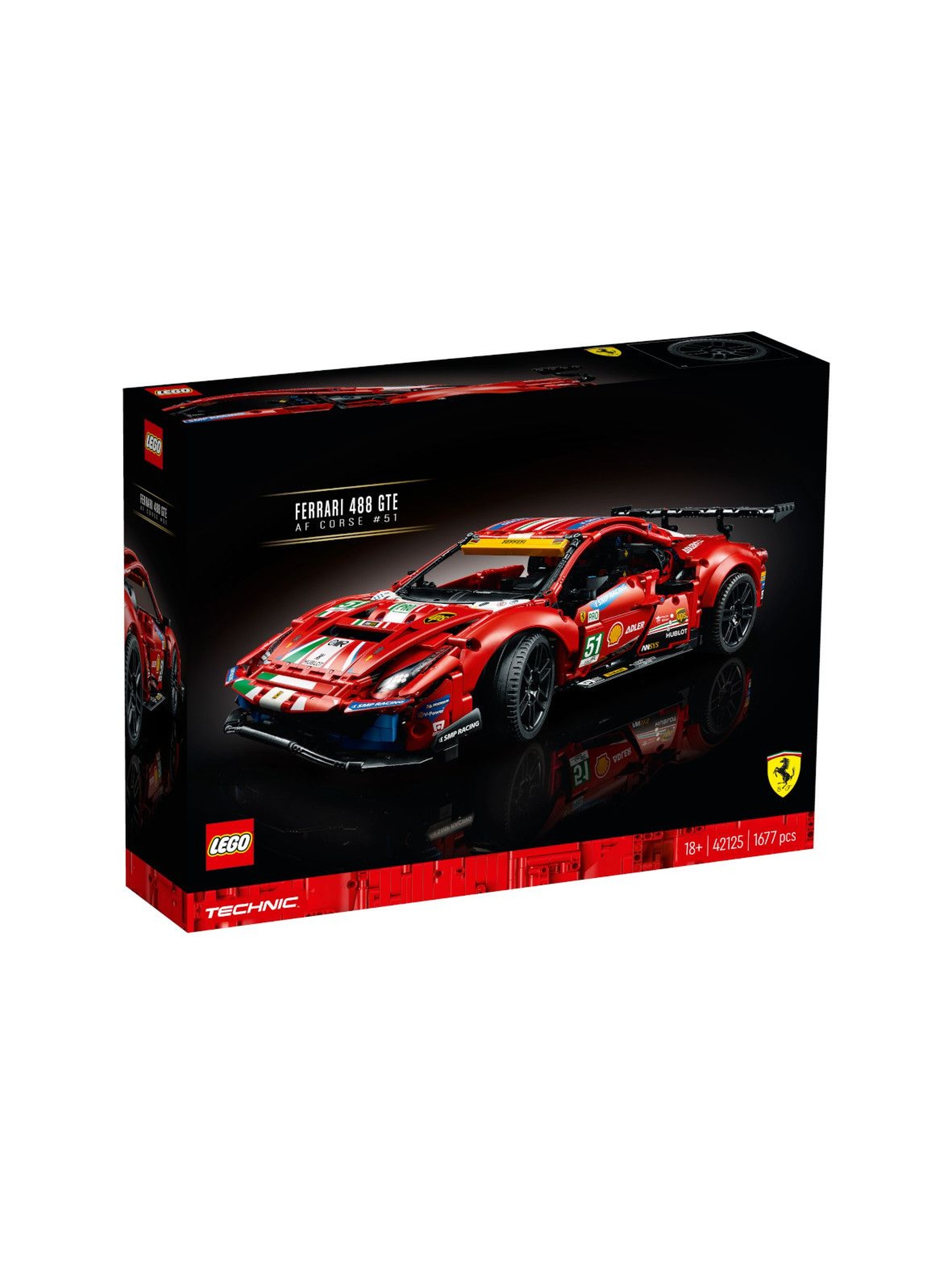 Klocki LEGO Technic -  Ferrari GTE - 1677 el
