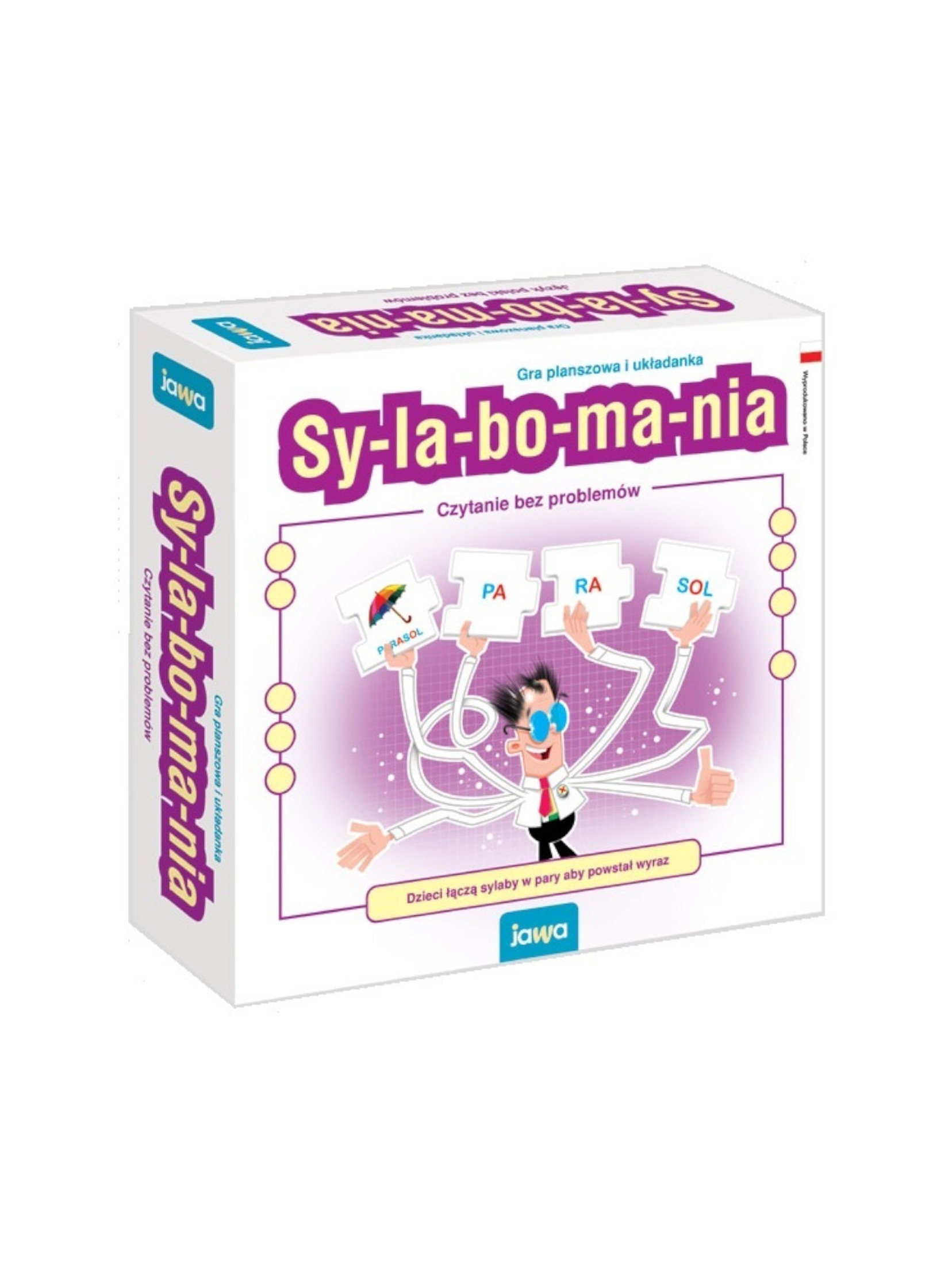 Gra edukacyjna planszowa Sylabomania 6+