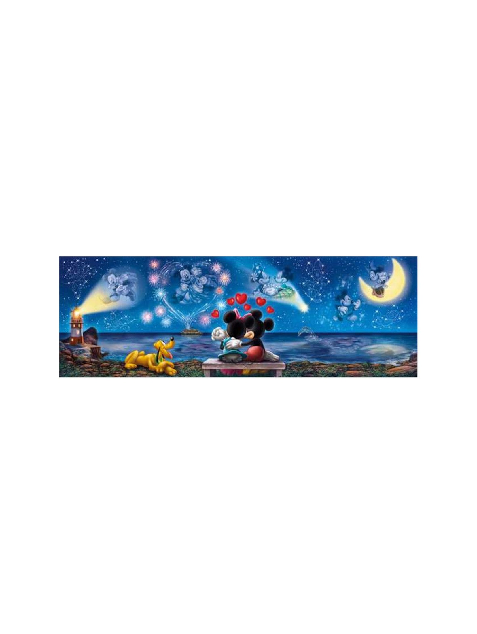 Puzzle Panoramiczne Miki i Minni -  1000 elementów