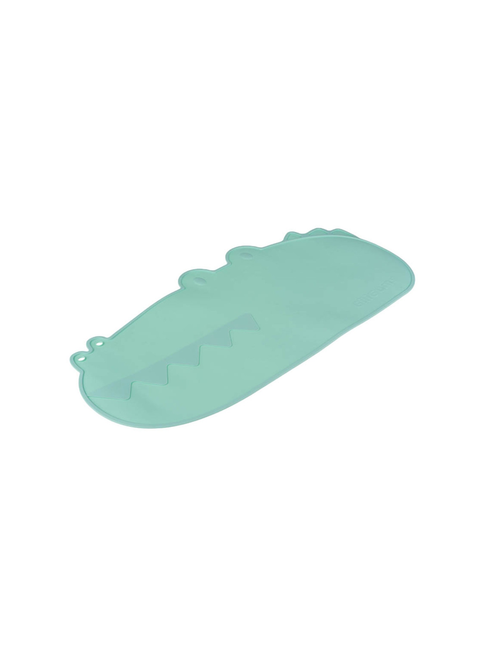 Podkładka silikonowa krokodyl - miętowa
