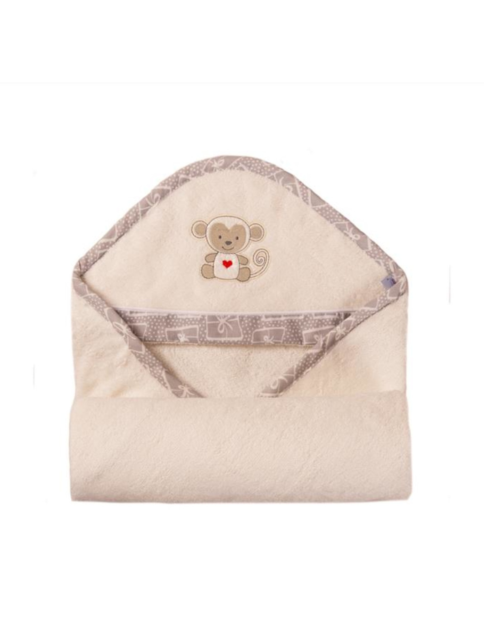 Kąpielowe okrycie niemowlęce, ręcznik Bamboo - 100x100 cm