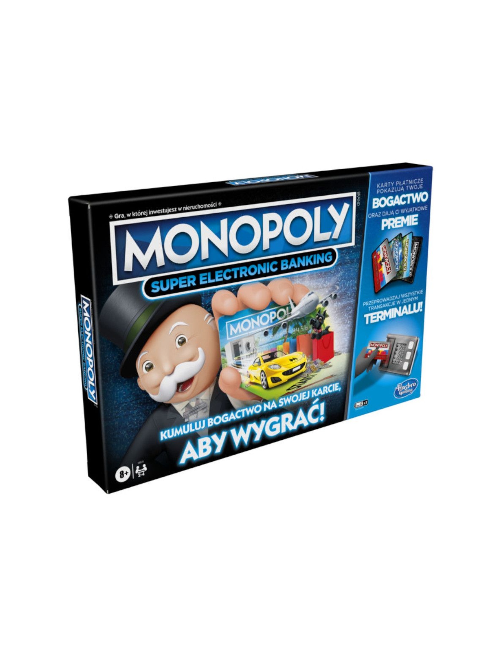 Gra Monopoly Super Electronic Banking wiek 8+