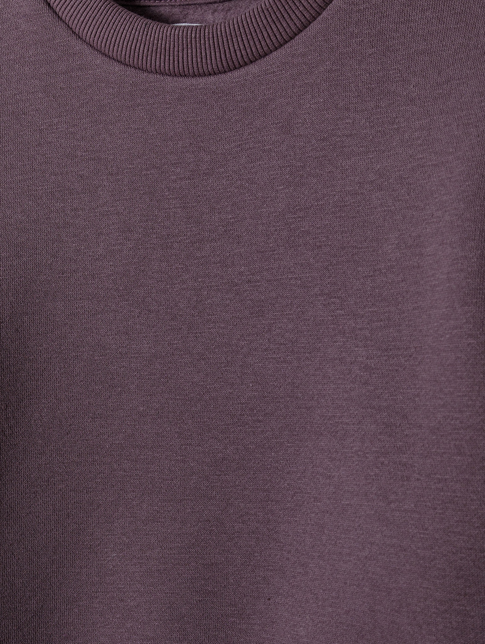Fioletowy komplet dresowy- bluza z gwiazdkami i spodnie dresowe