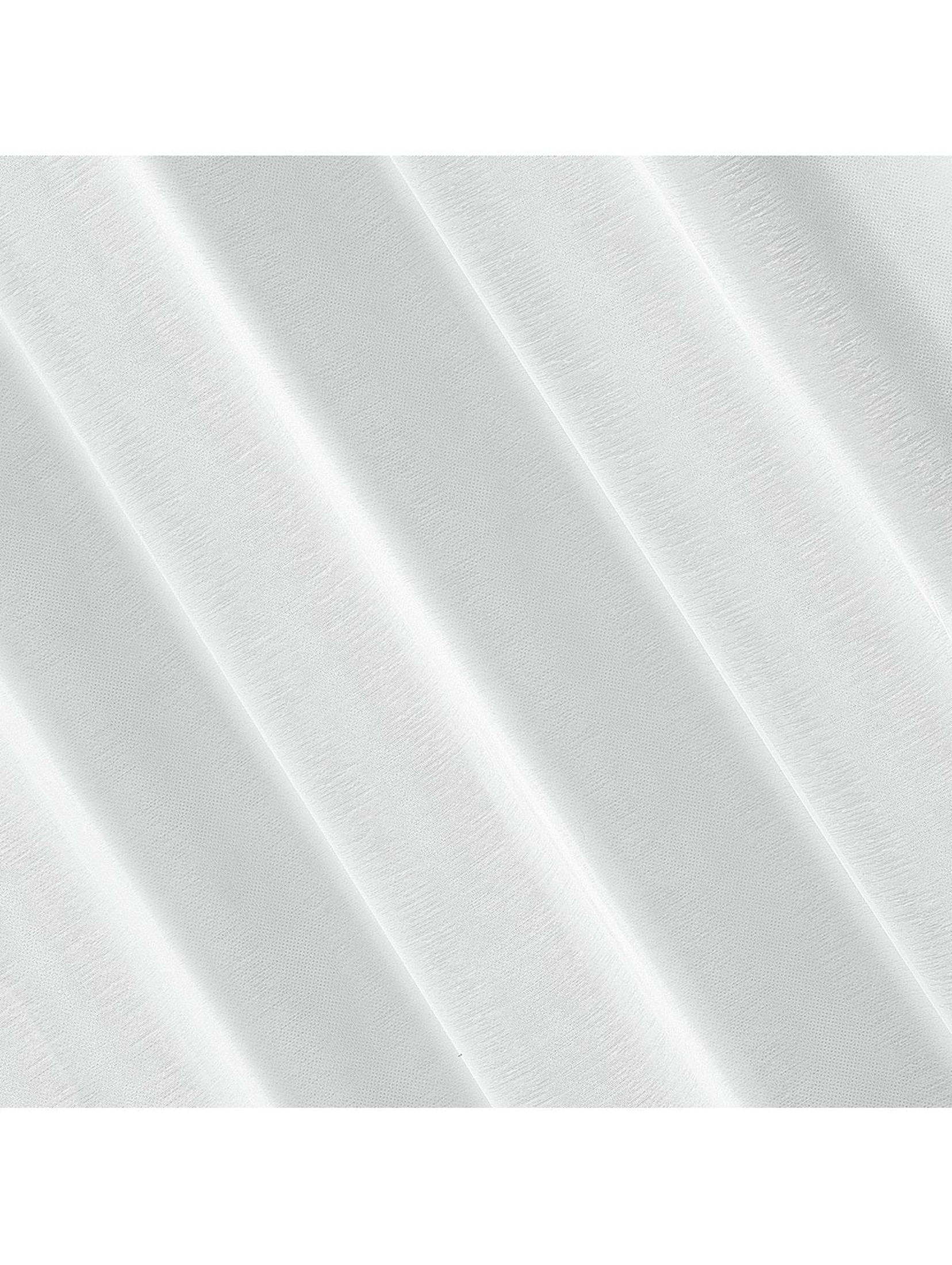 Firana gładka biała 140x250 cm