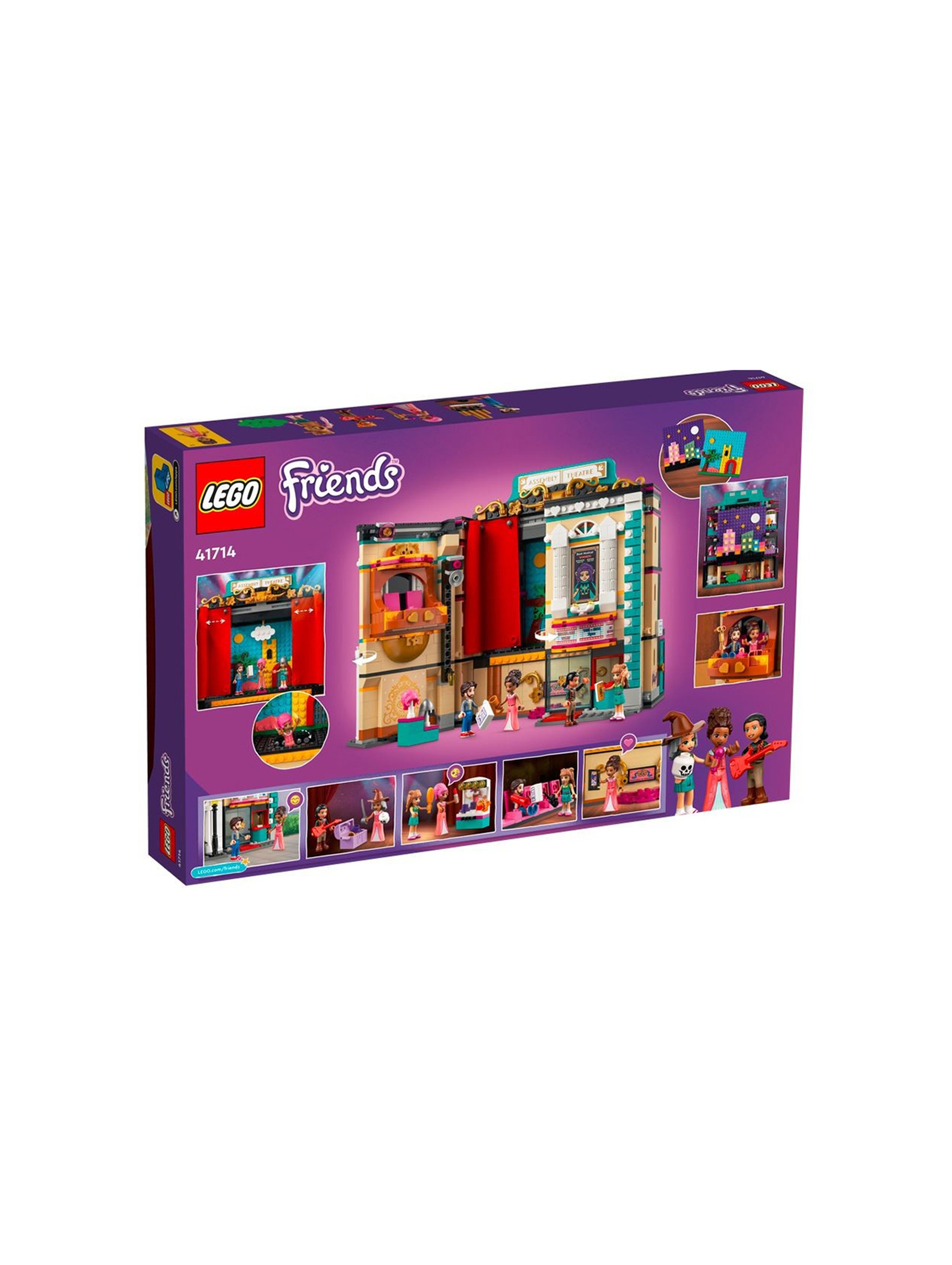 LEGO Friends - Szkoła aktorska Andrei 41714 - 1154 elementy, wiek 8+