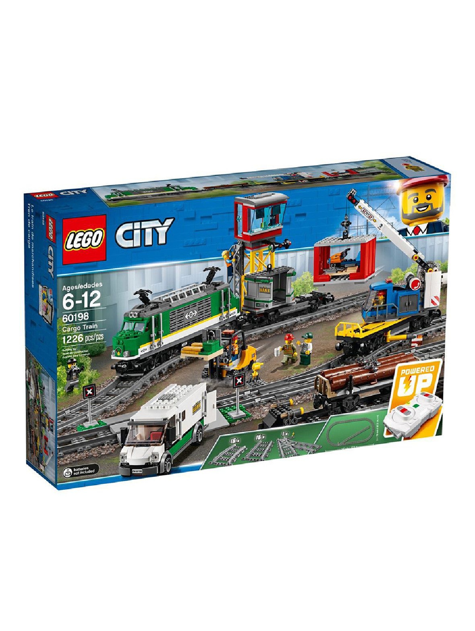 LEGO® City 60198 Pociąg towarowy 1226el wiek 6+