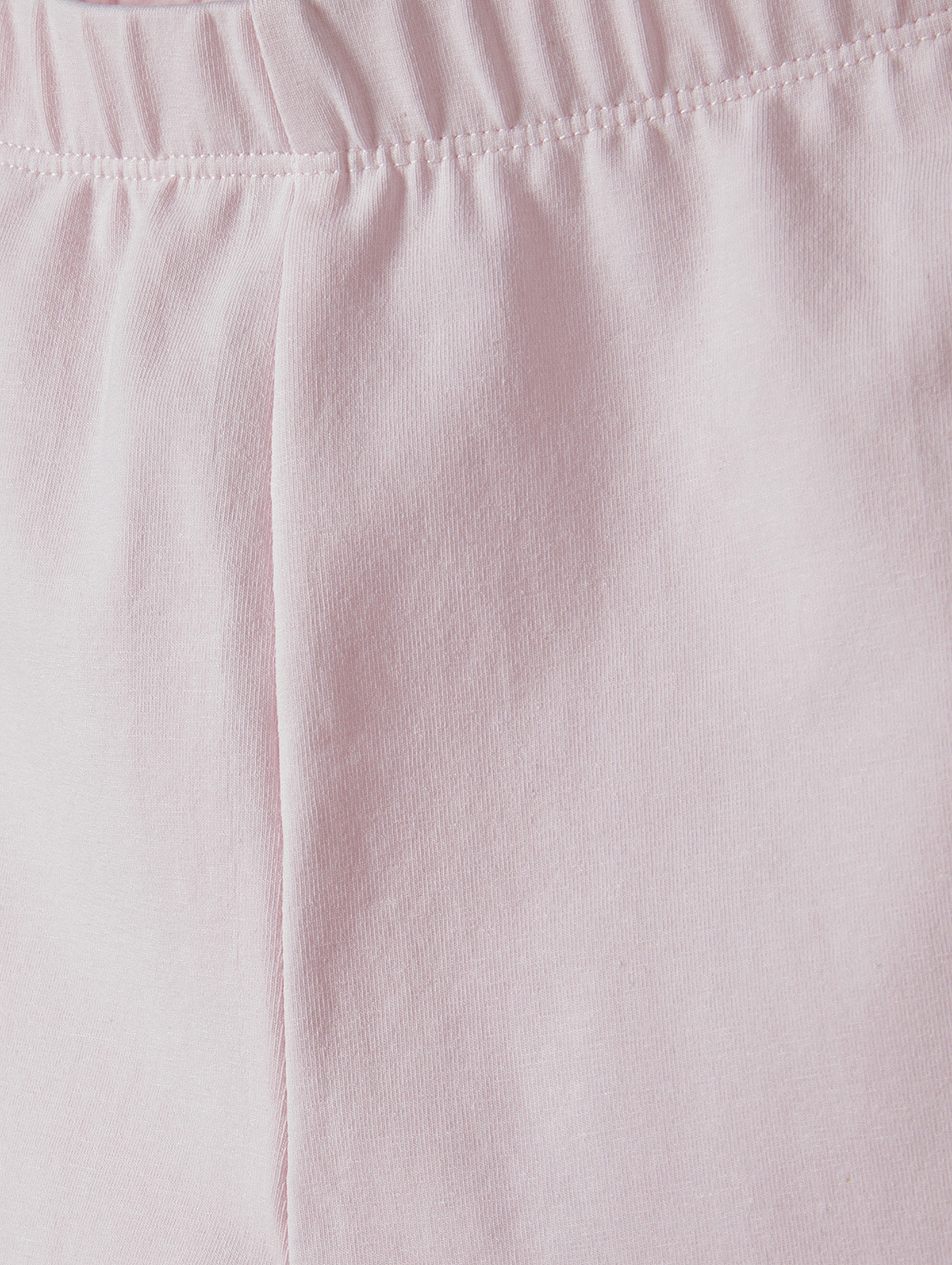 Różowe legginsy dla dziewczynki gładkie