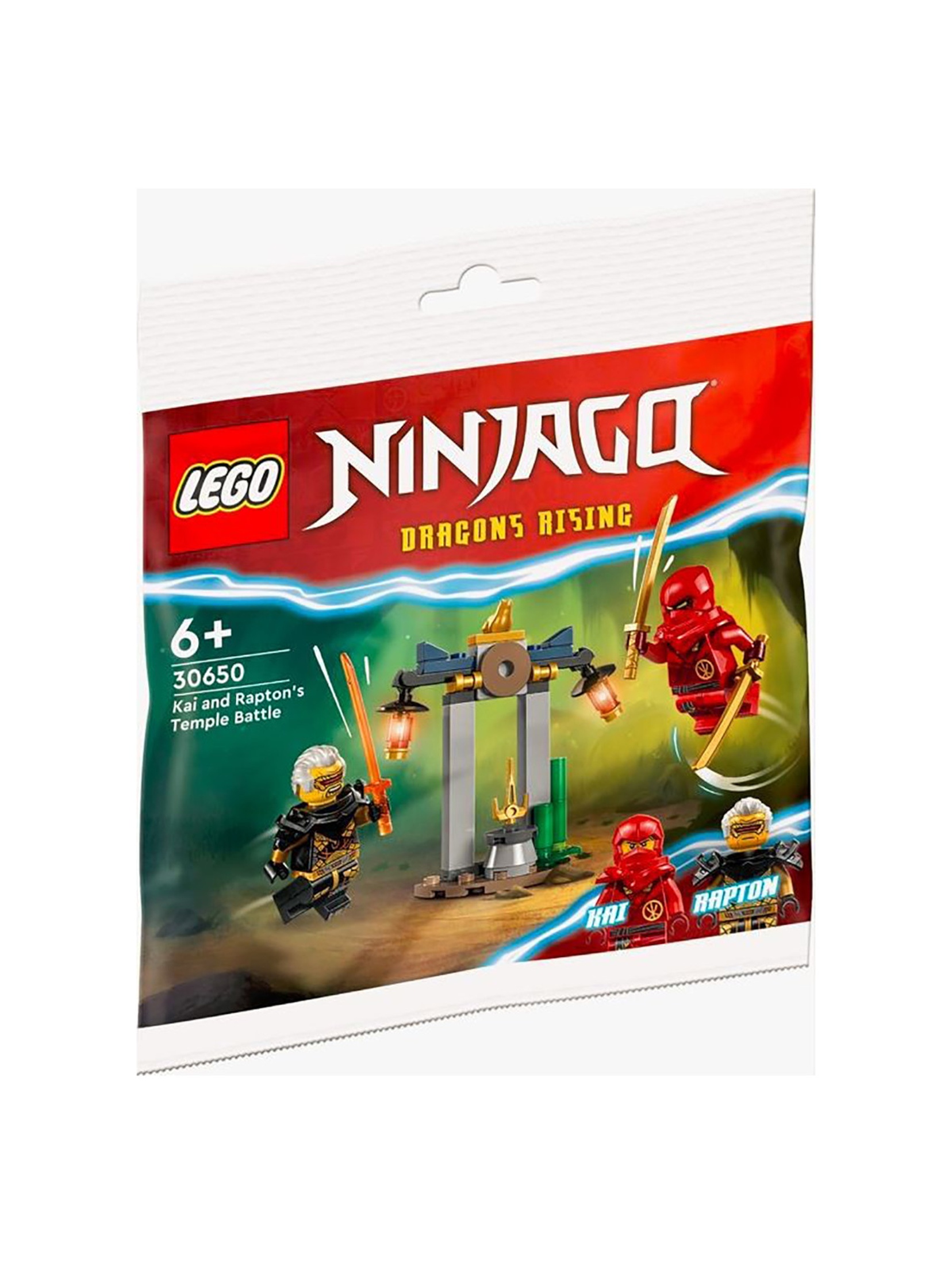 Klocki LEGO Ninjago 30650 Bitwa Kaia i Raptona w świątyni - 47 elementów, wiek 6 +