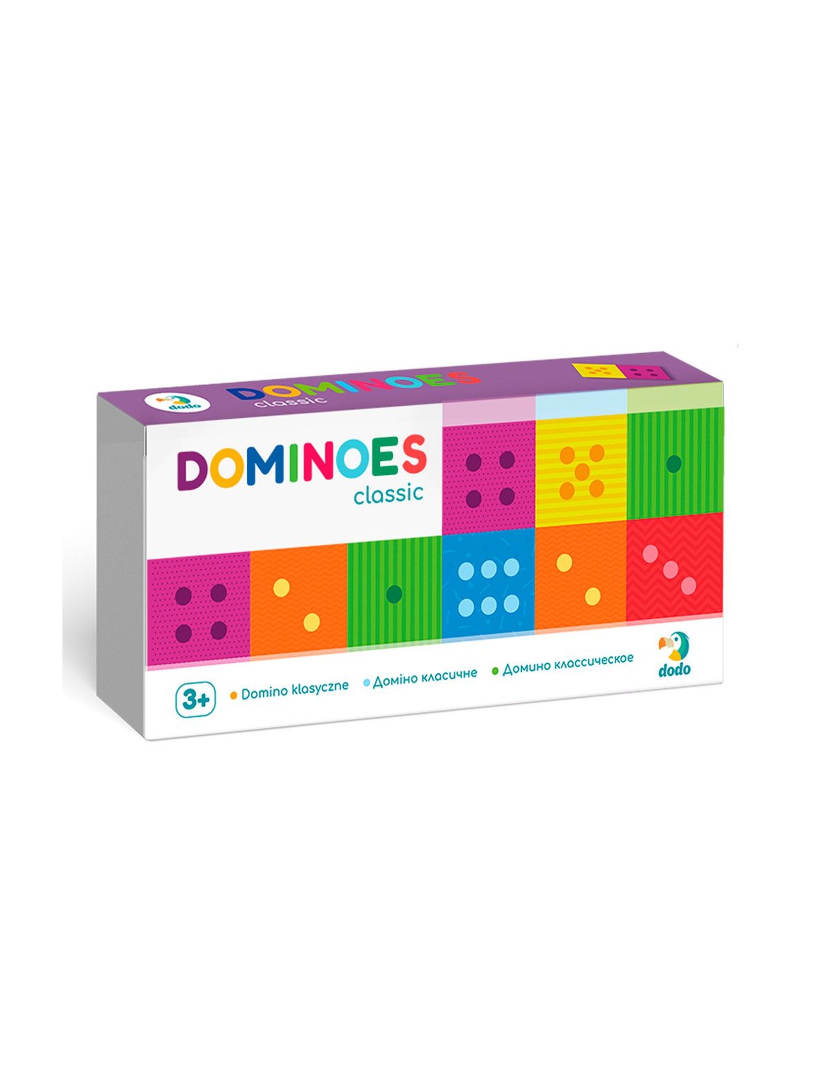 Domino klasyczne - 29 elementów wiek 3+