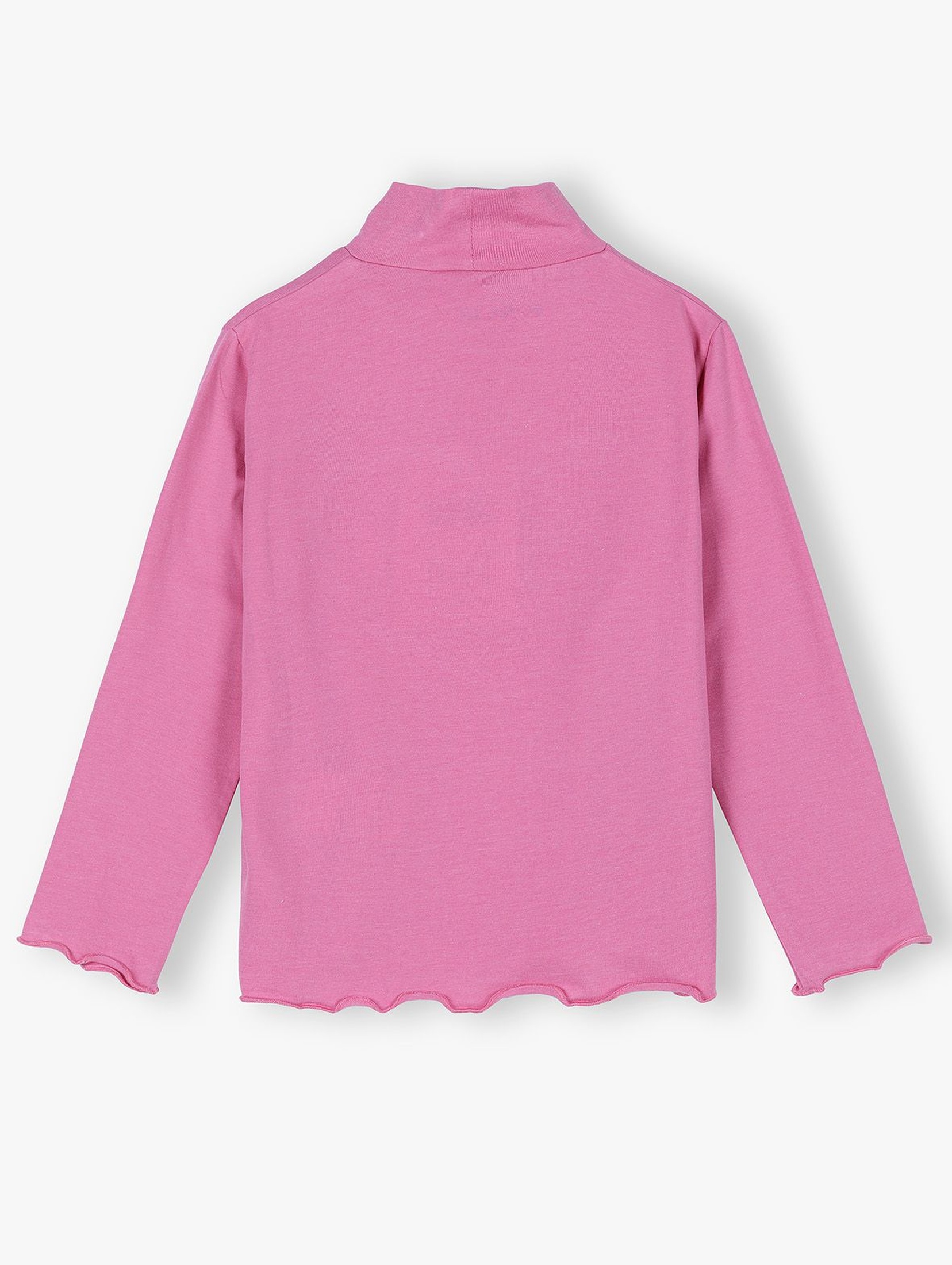 Różowa bluzka dziewczęca  z serduszkiem