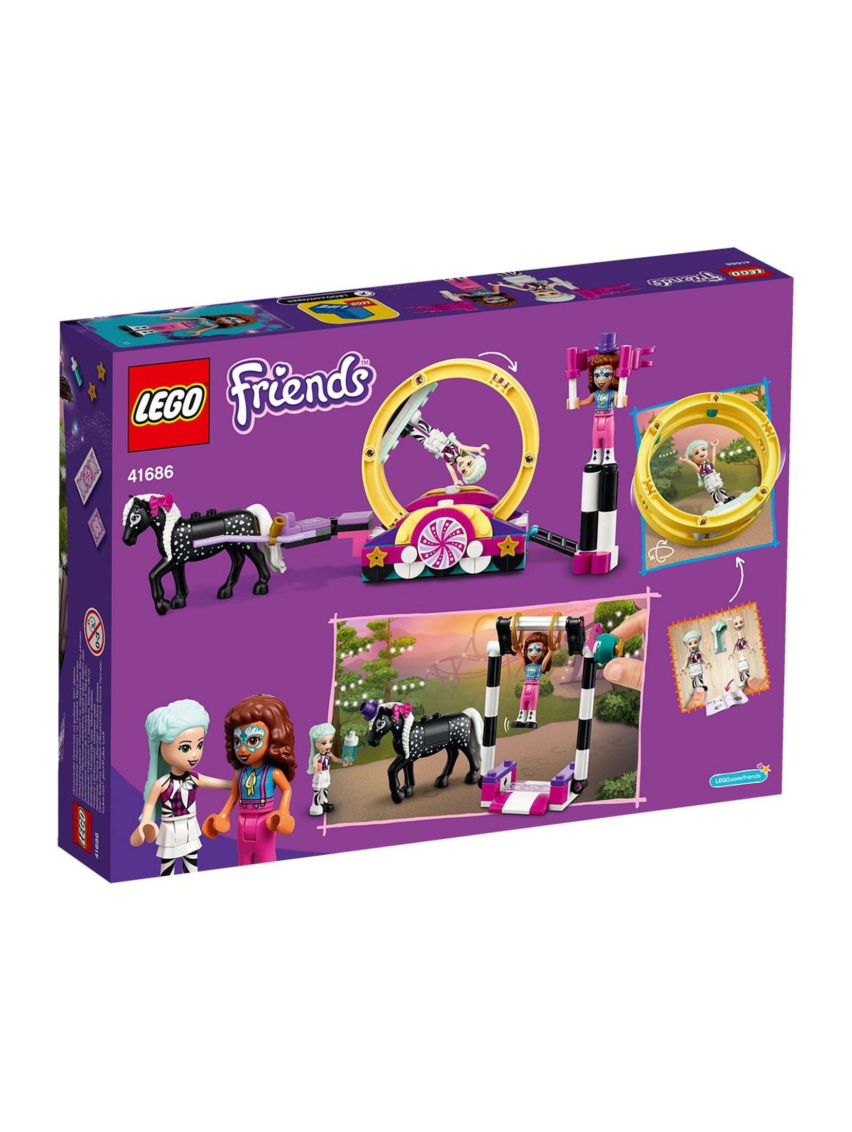LEGO® Friends Magiczna akrobatyka 41686 - 223 elementy wiek 6+