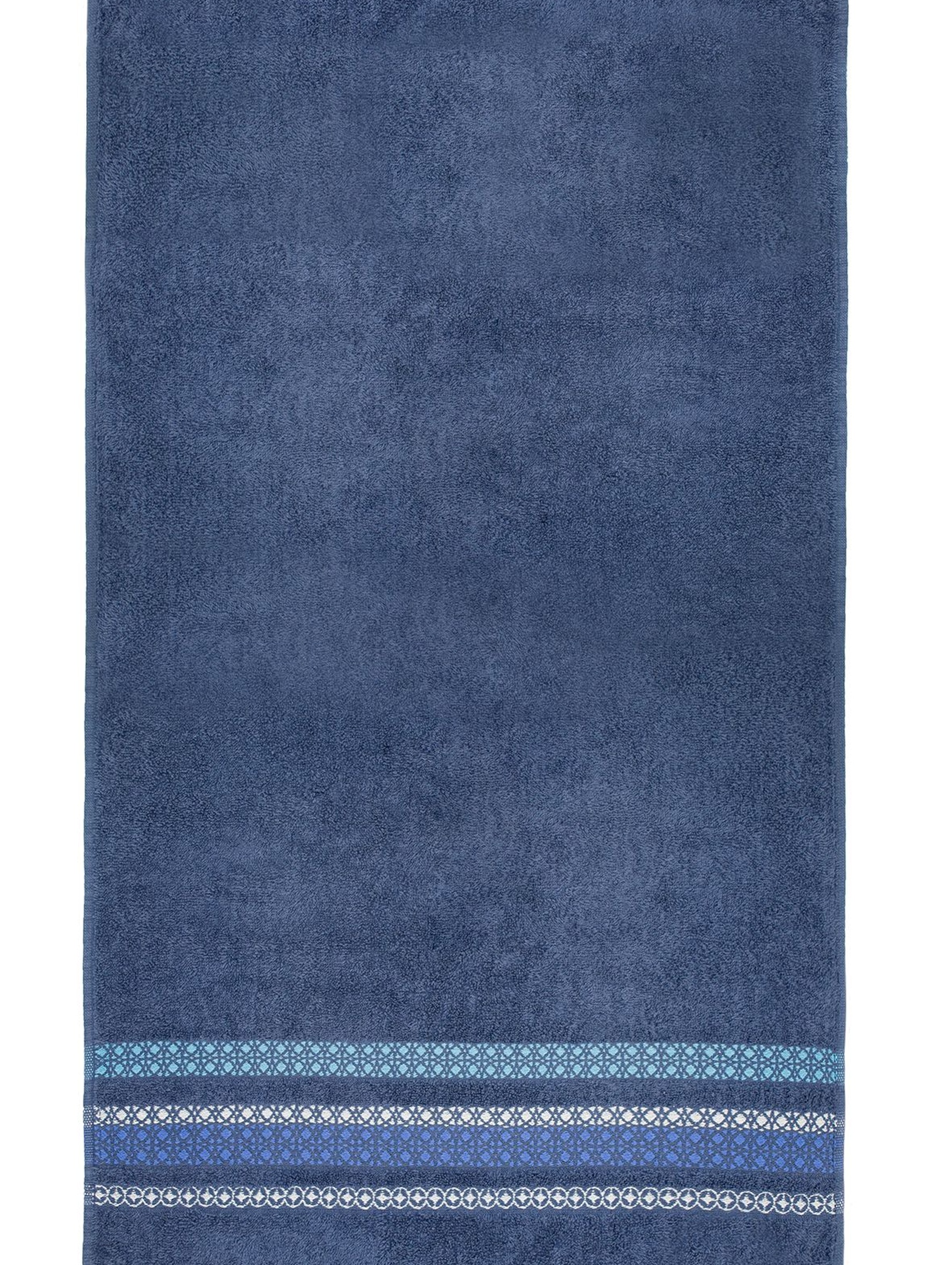 Bawełniany ręcznik CLOE - granatowy 70x140  cm