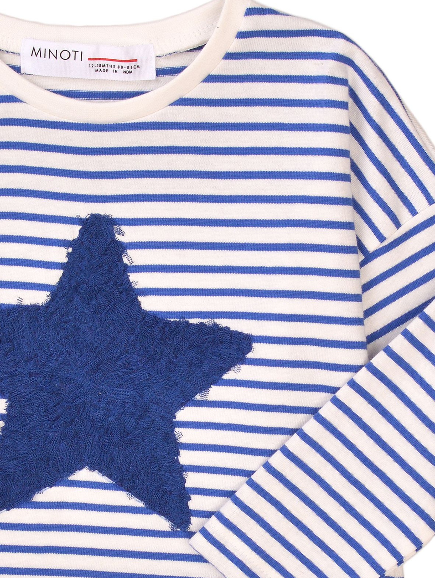 Bluzka niemowlęca bawełniana z gwiazdą