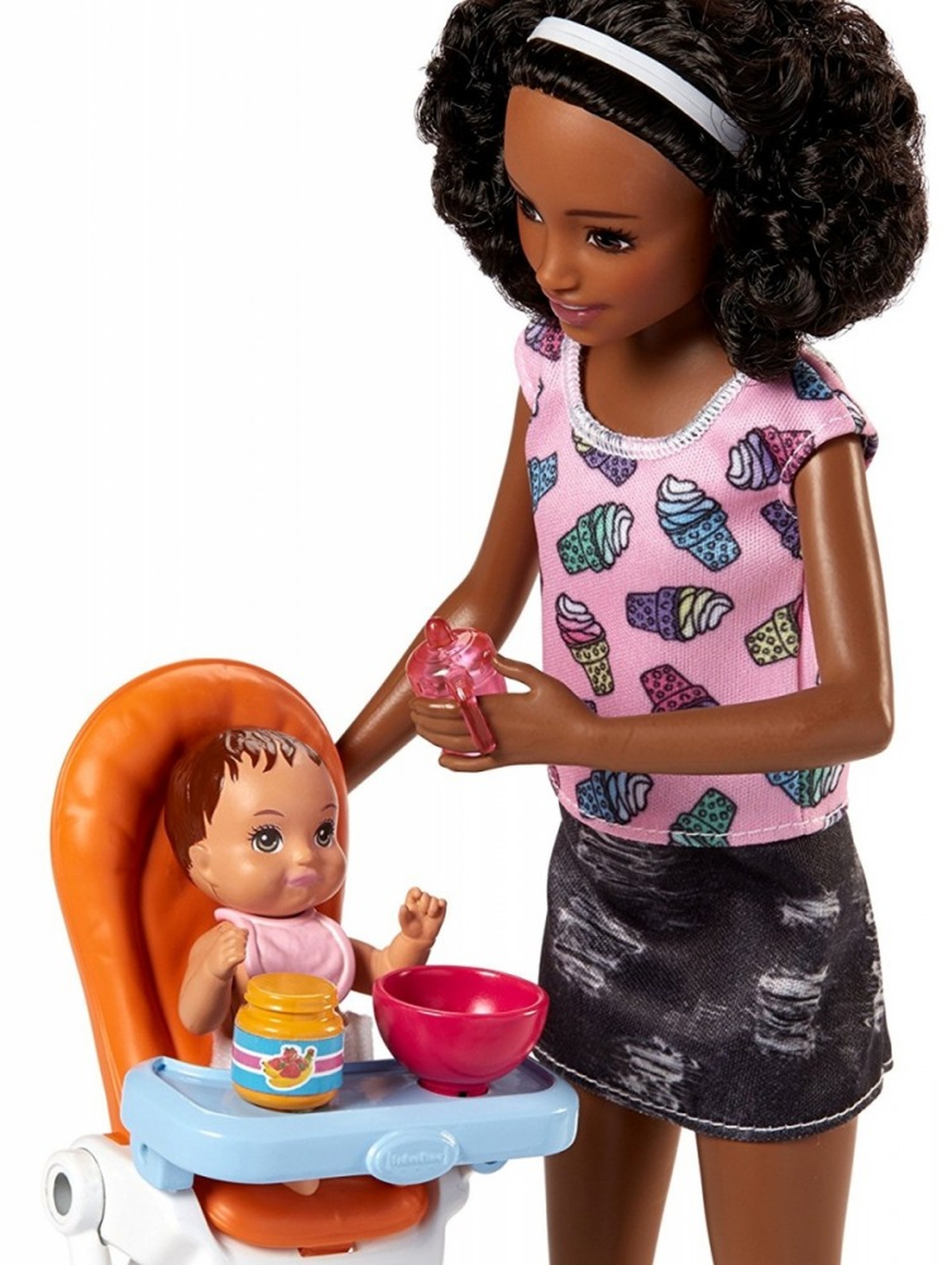 Barbie Opiekunka dziecięca zestaw FHY99