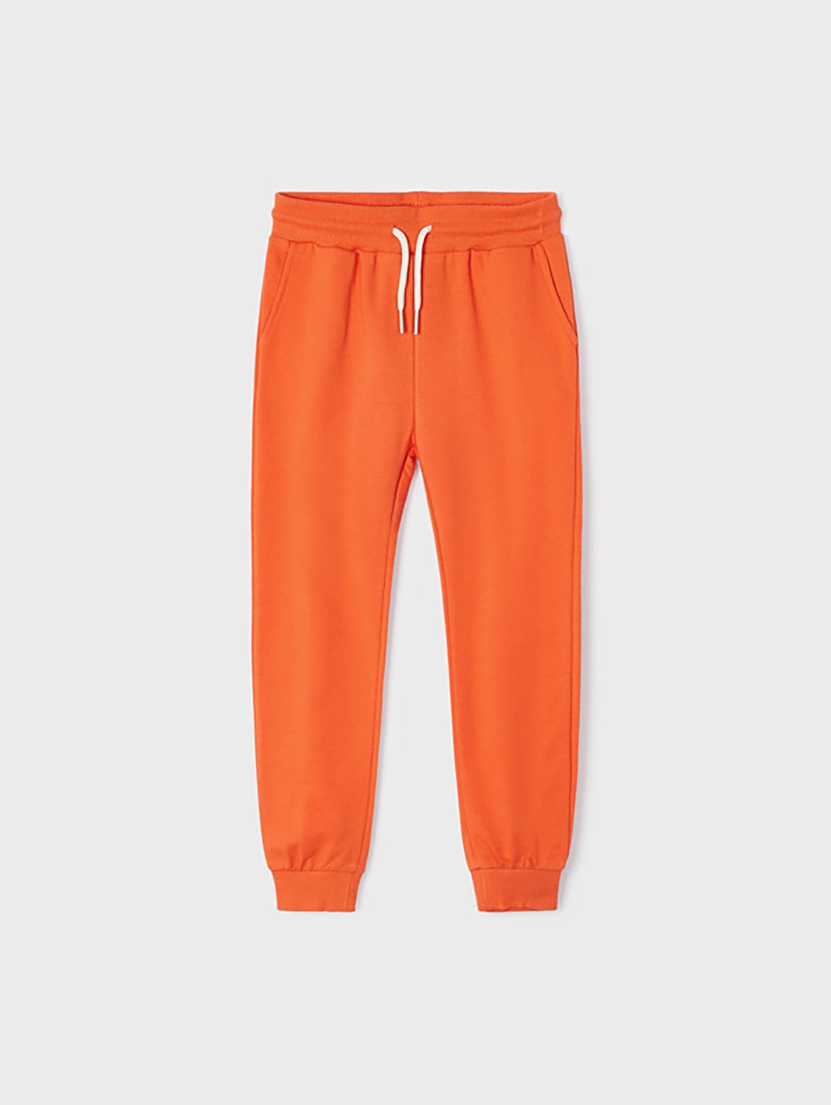 Spodnie dresowe dla chłopca Mayoral - pomarańczowe