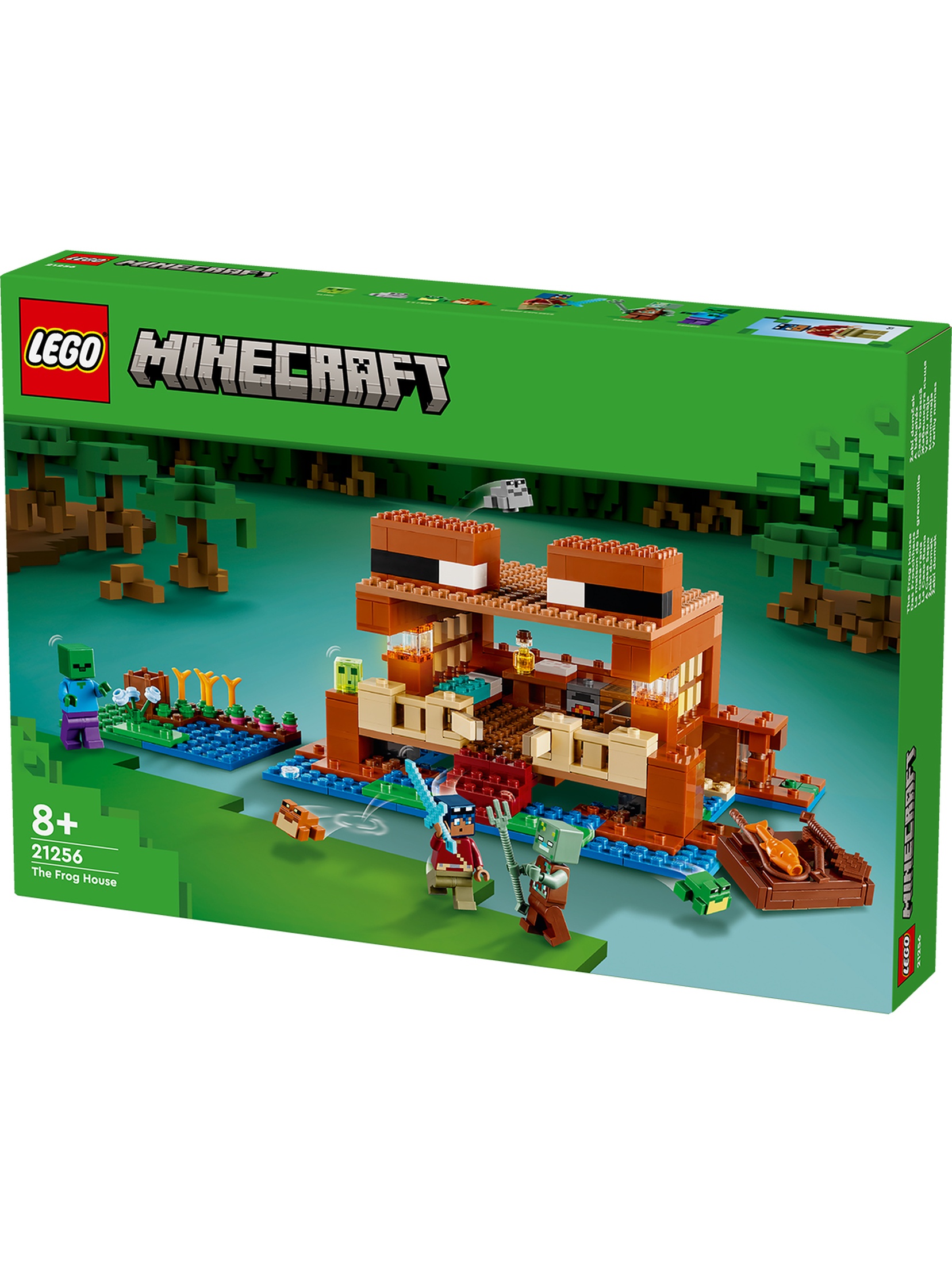 LEGO Klocki Minecraft 21256 Żabi domek
