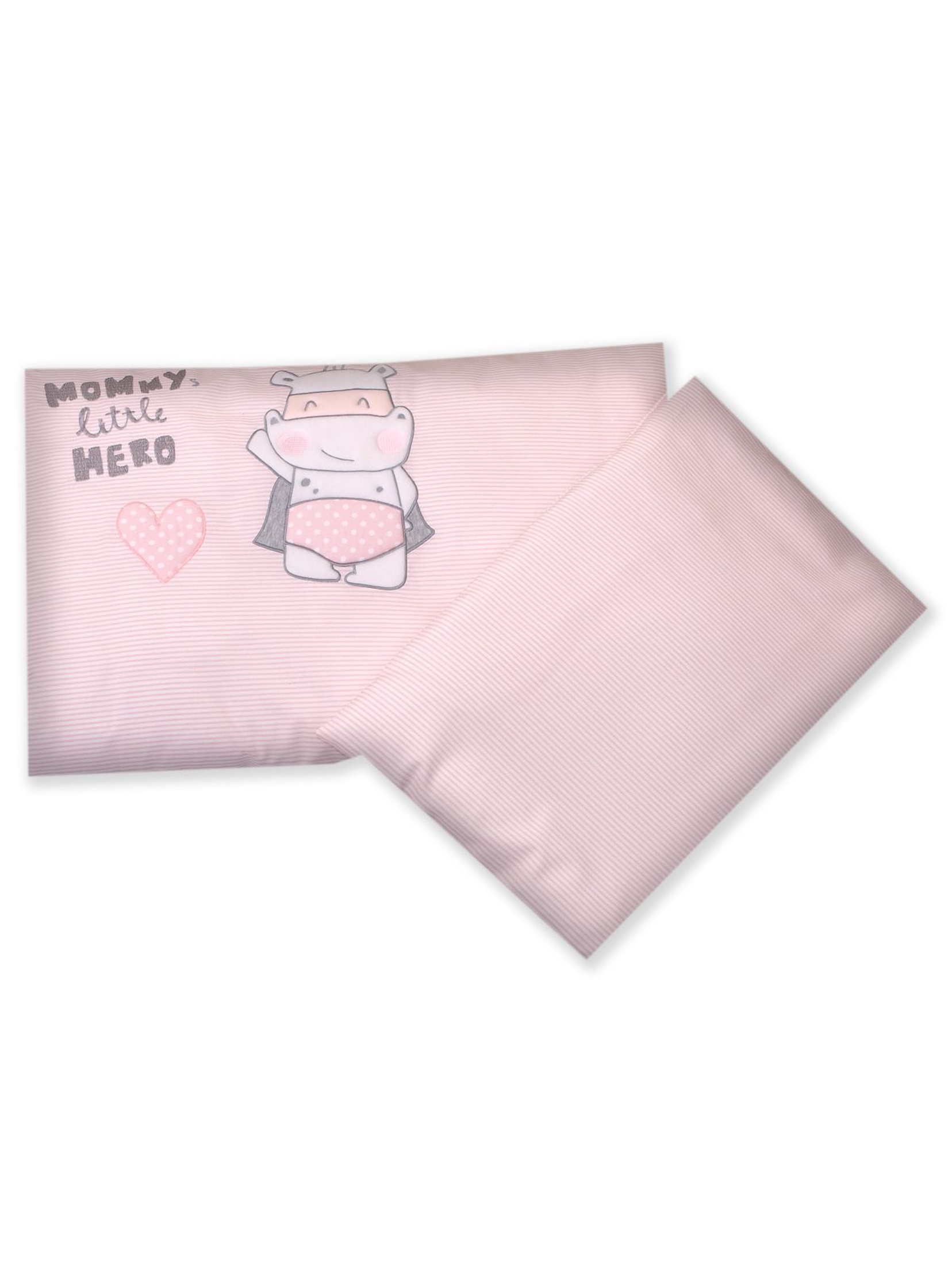 Pościel dla dzieci Amy 2-elementowa Hero Pink 135x100cm