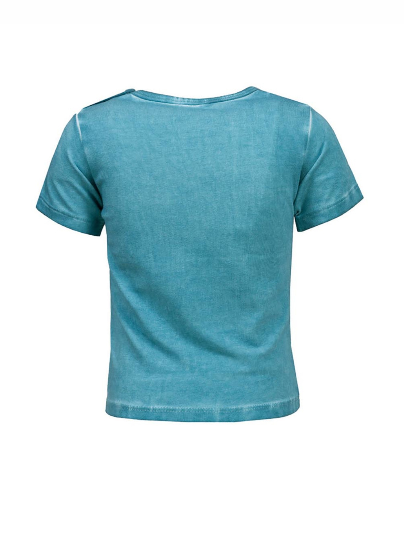 T-shirt chłopięcy, niebieski, Lief
