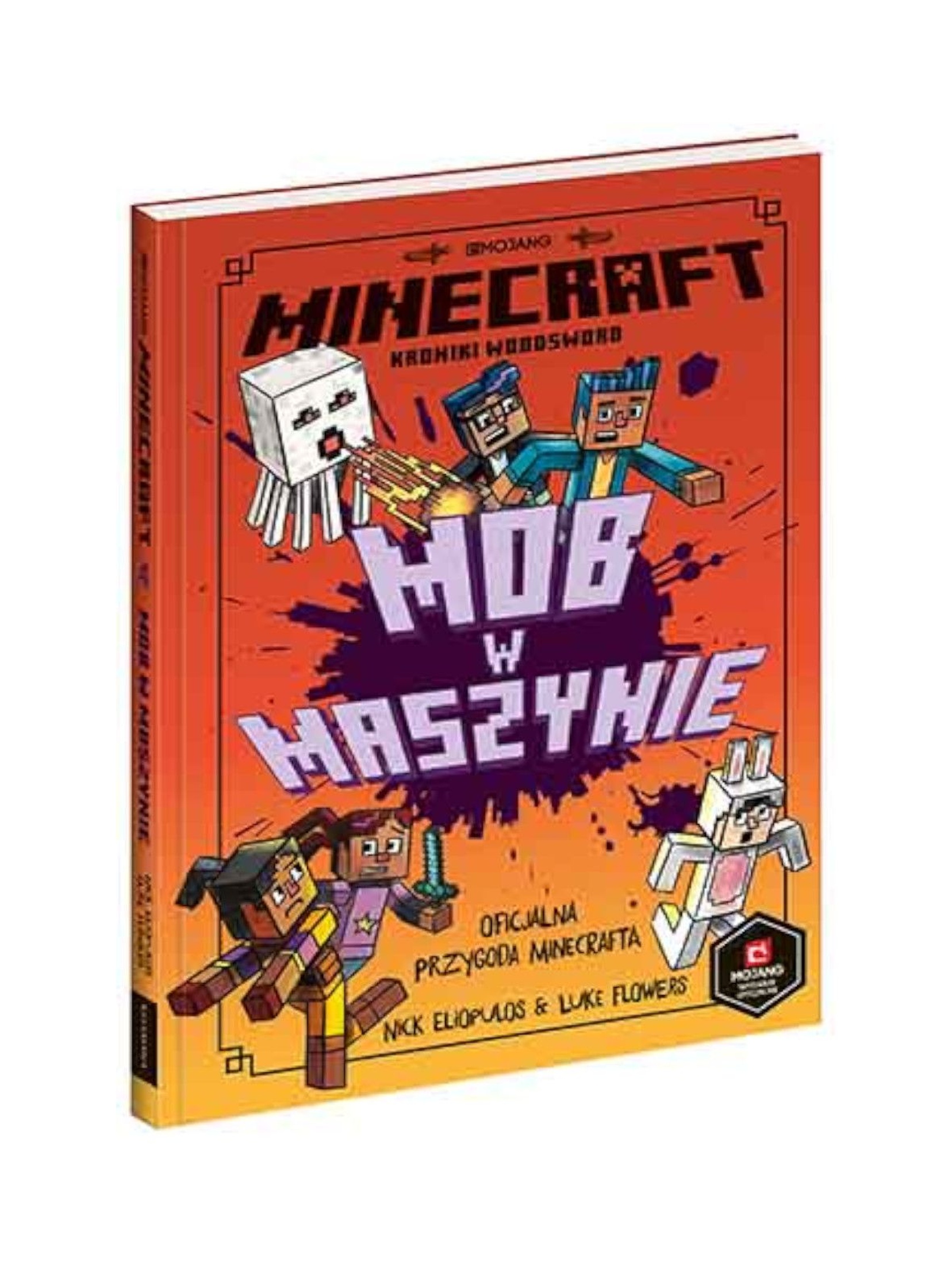 Książka dziecięca - Minecraft. Mob w maszynie Książka dziecięca