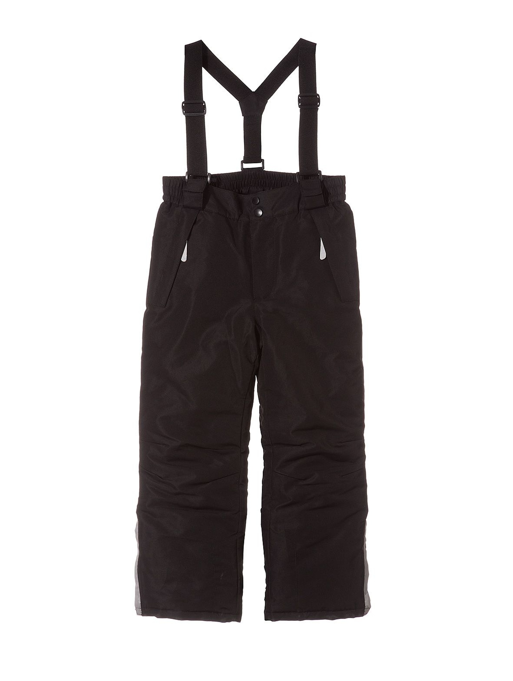 Spodnie narciarskie chłopięce basic- czarne