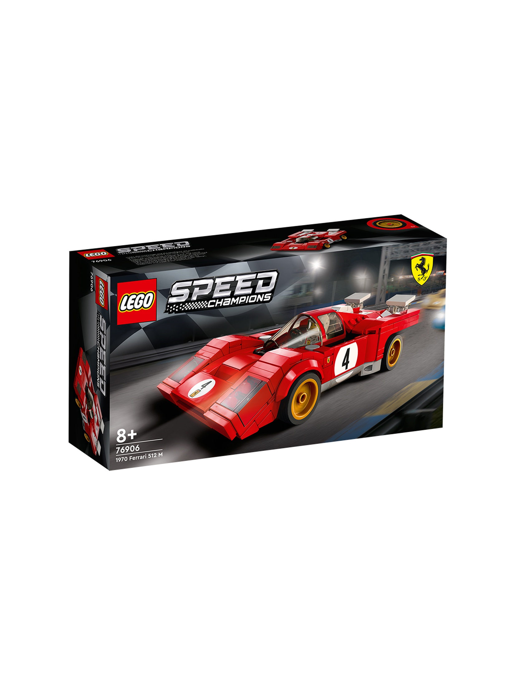 LEGO Speed Champions 1970 - Ferrari 512 M 76906 - 291 elementów, wiek 8+
