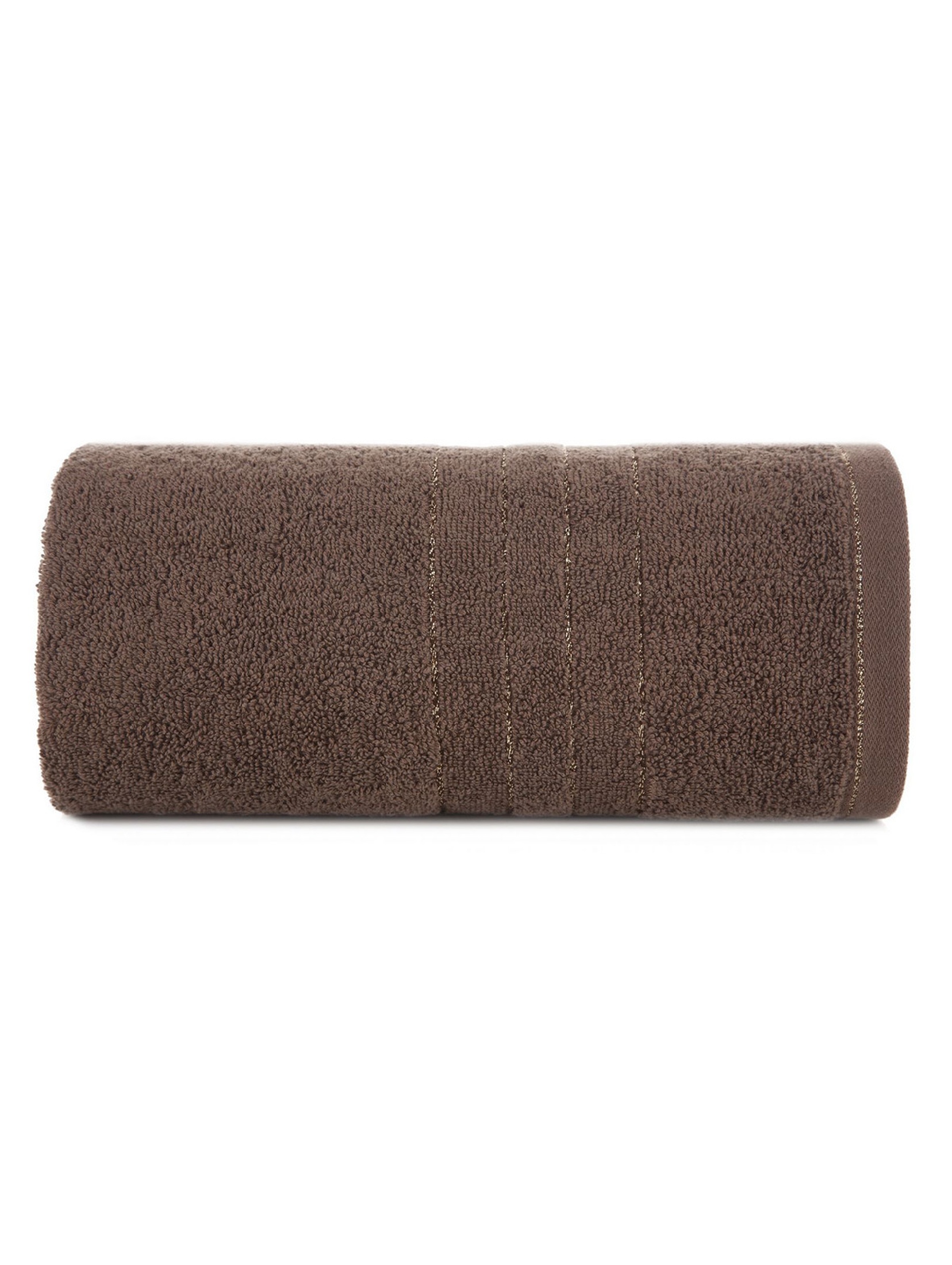 Ręcznik kąpielowy bawełniany Gala 50x90 cm ciemnobrązowy