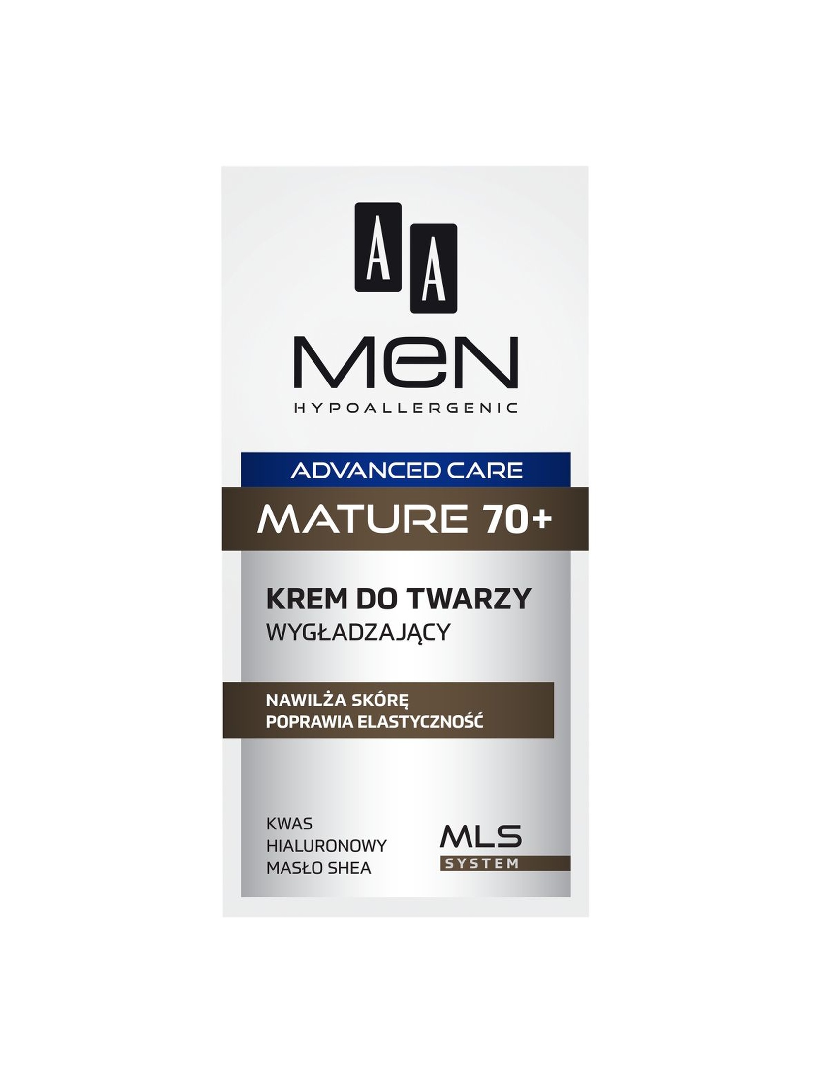 AA Men Advanced Care Mature 70+ Krem do twarzy wygładzający 50 ml