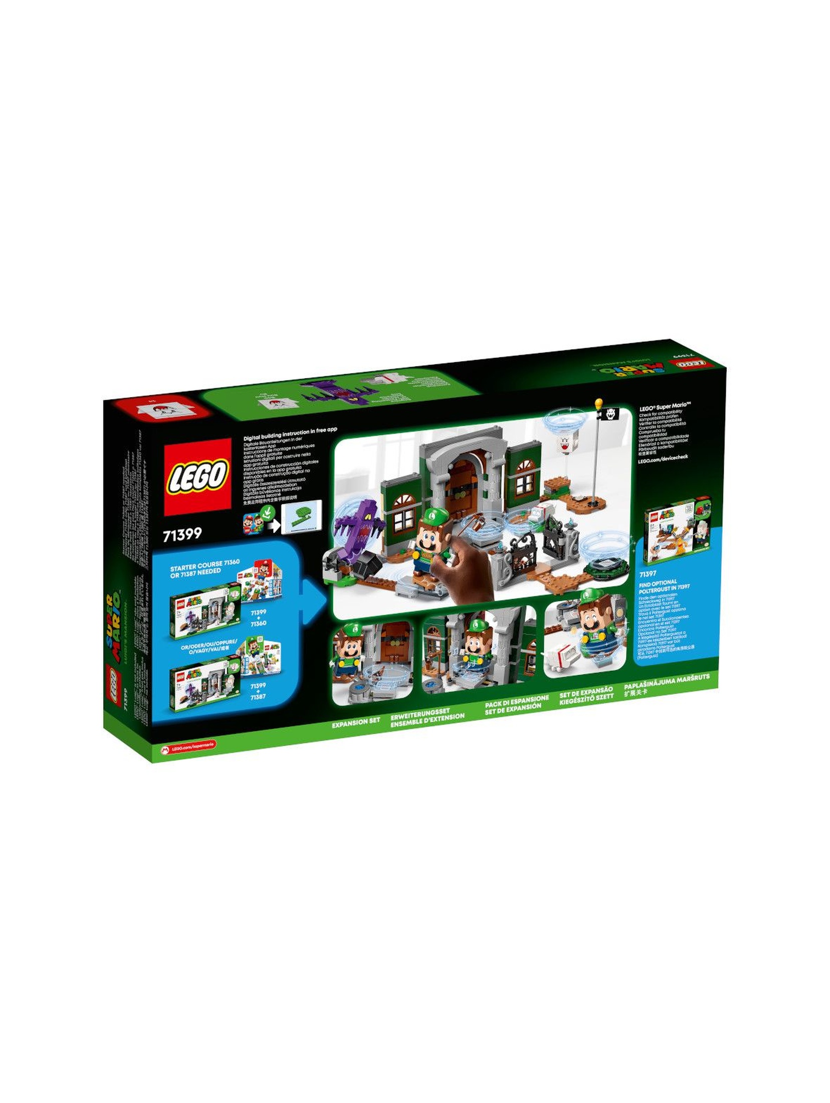 LEGO Super Mario 71399 Wejście do rezydencji Luigiego - zestaw rozszerzający