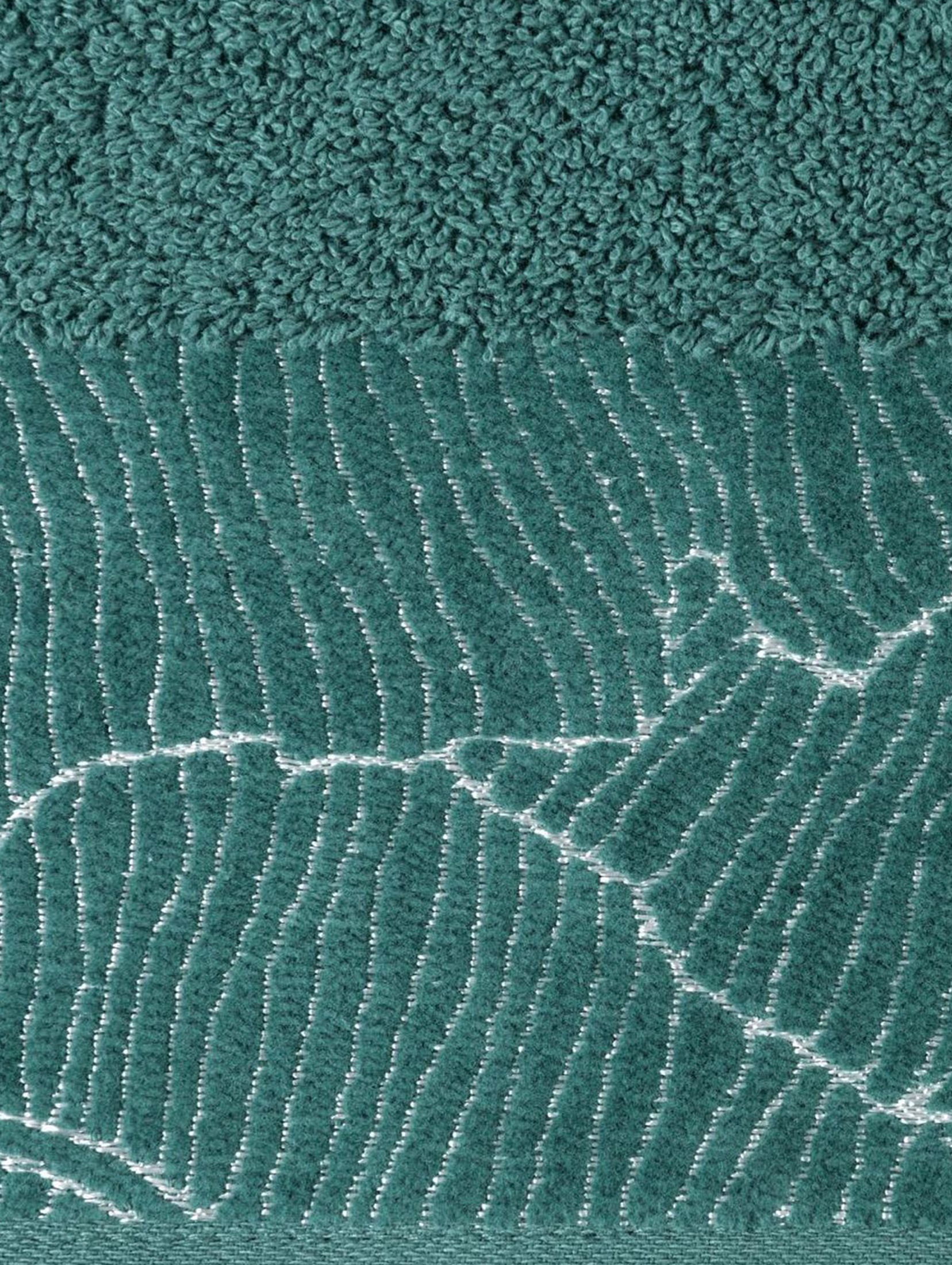 Ręcznik metalic (07) 70x140 cm turkusowy