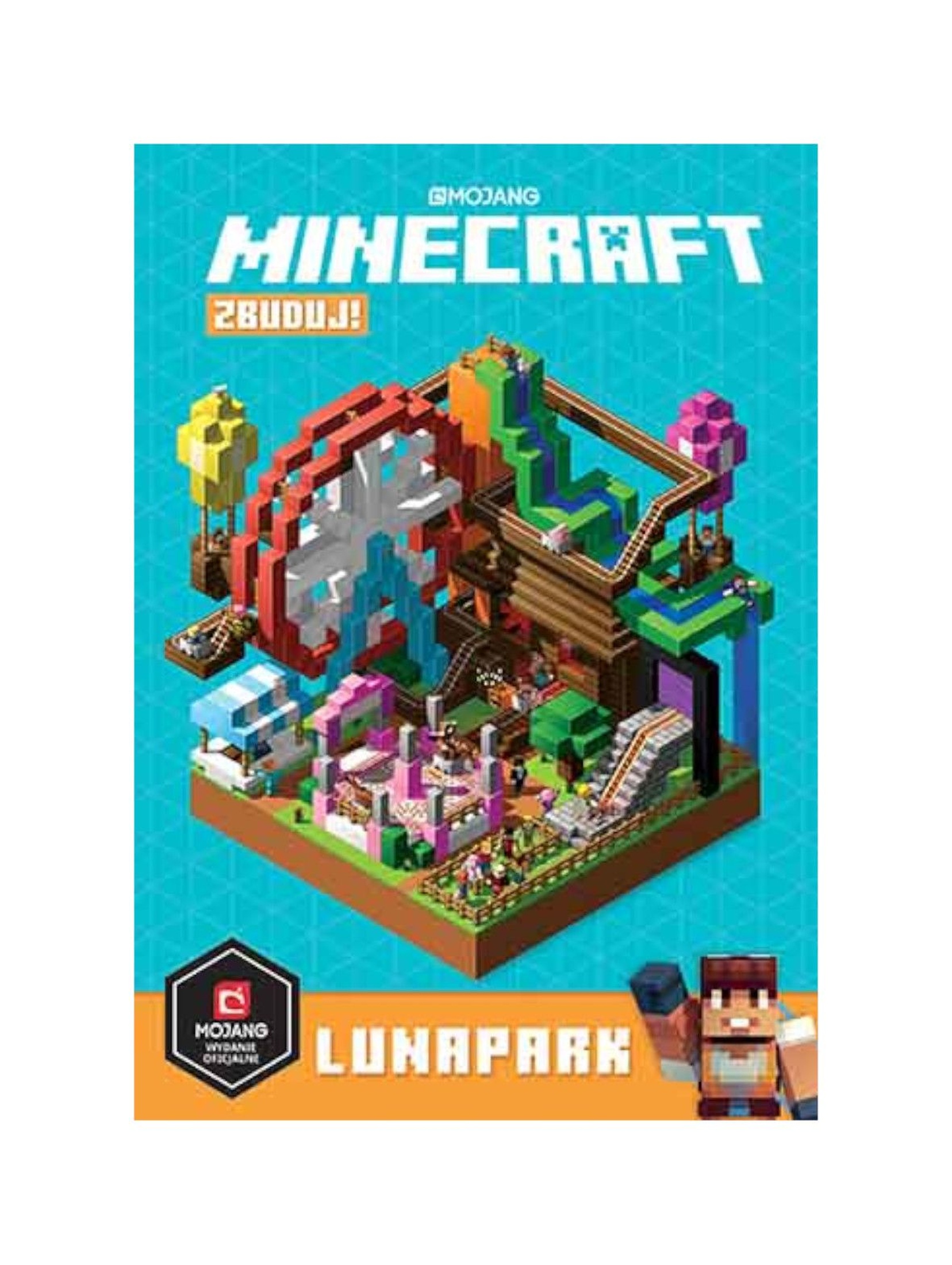Minecraft. Zbuduj! Lunapark- książka