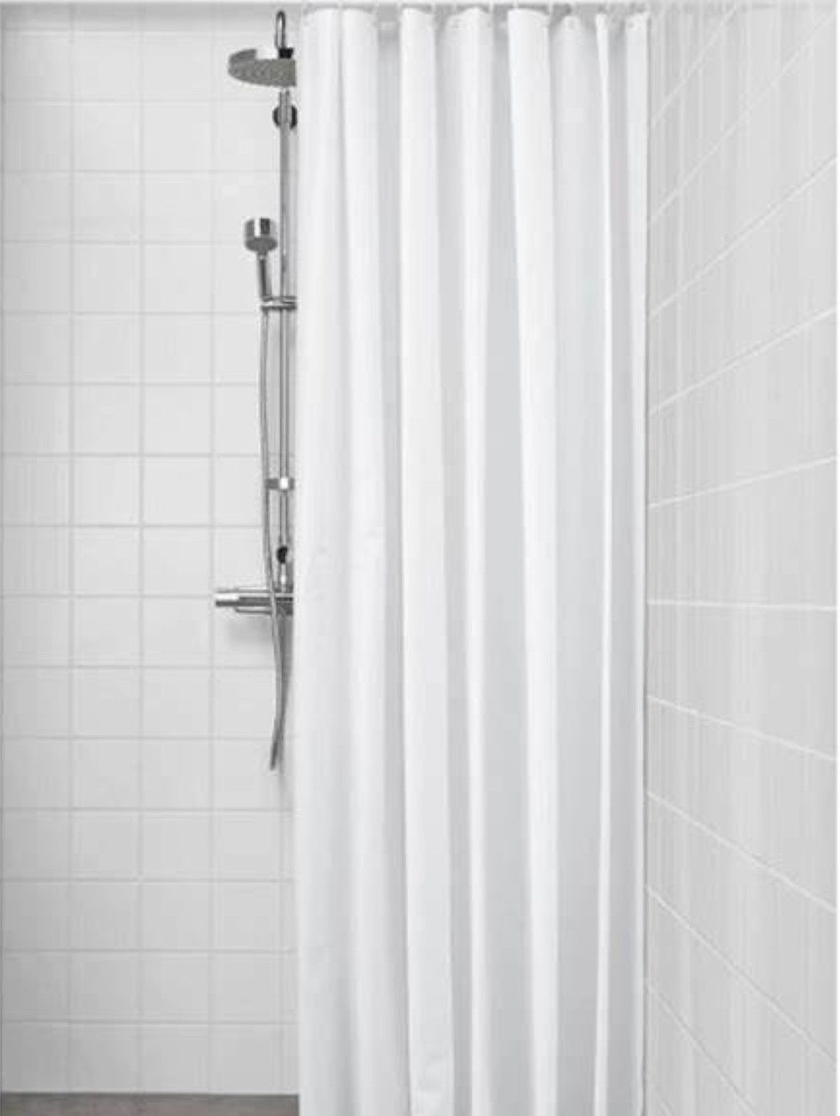 ZAC WHITE Zasłona prysznicowa szer:150 wys:180cm