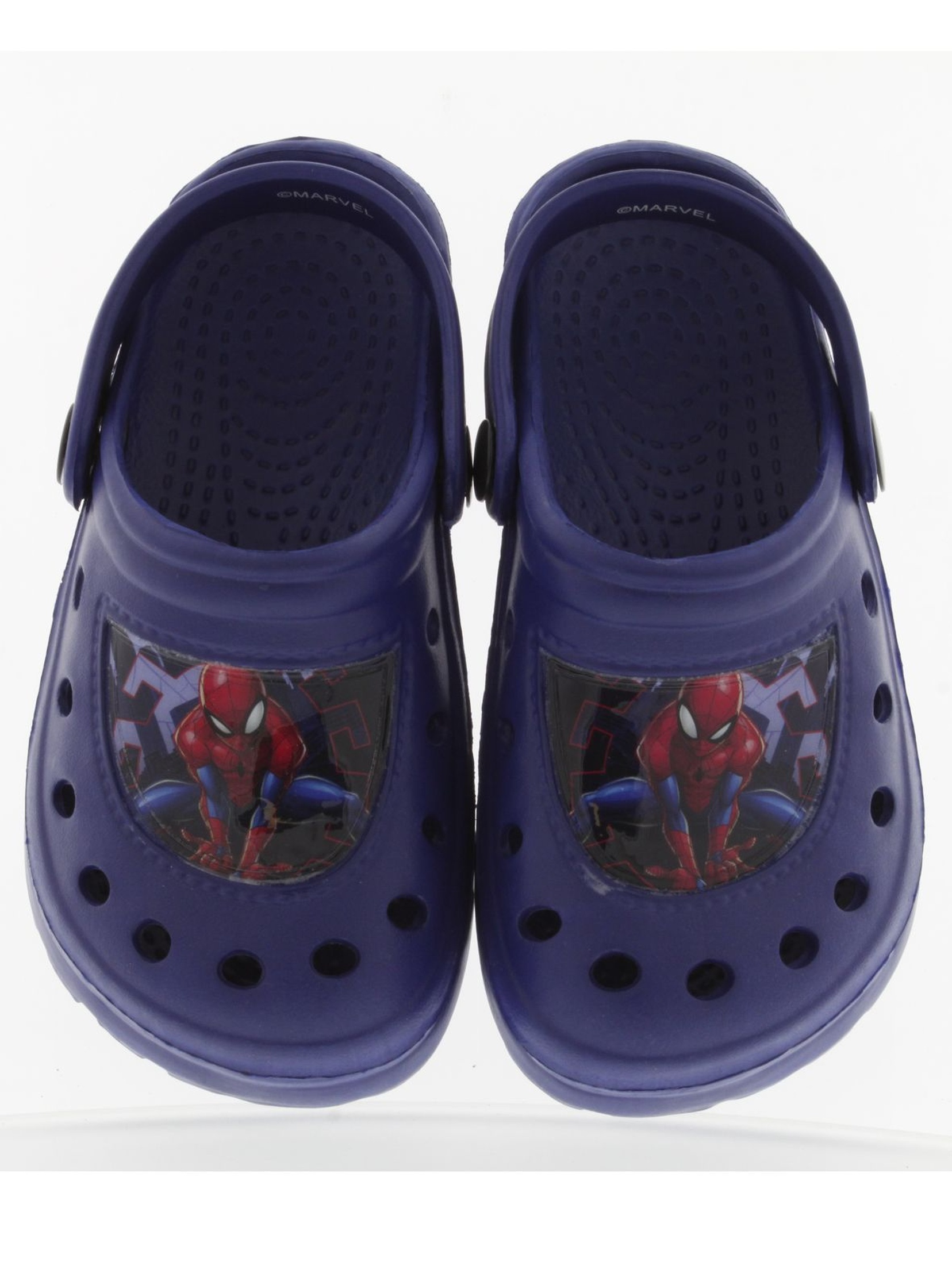 Granatowe sandały dla chłopca Spiderman