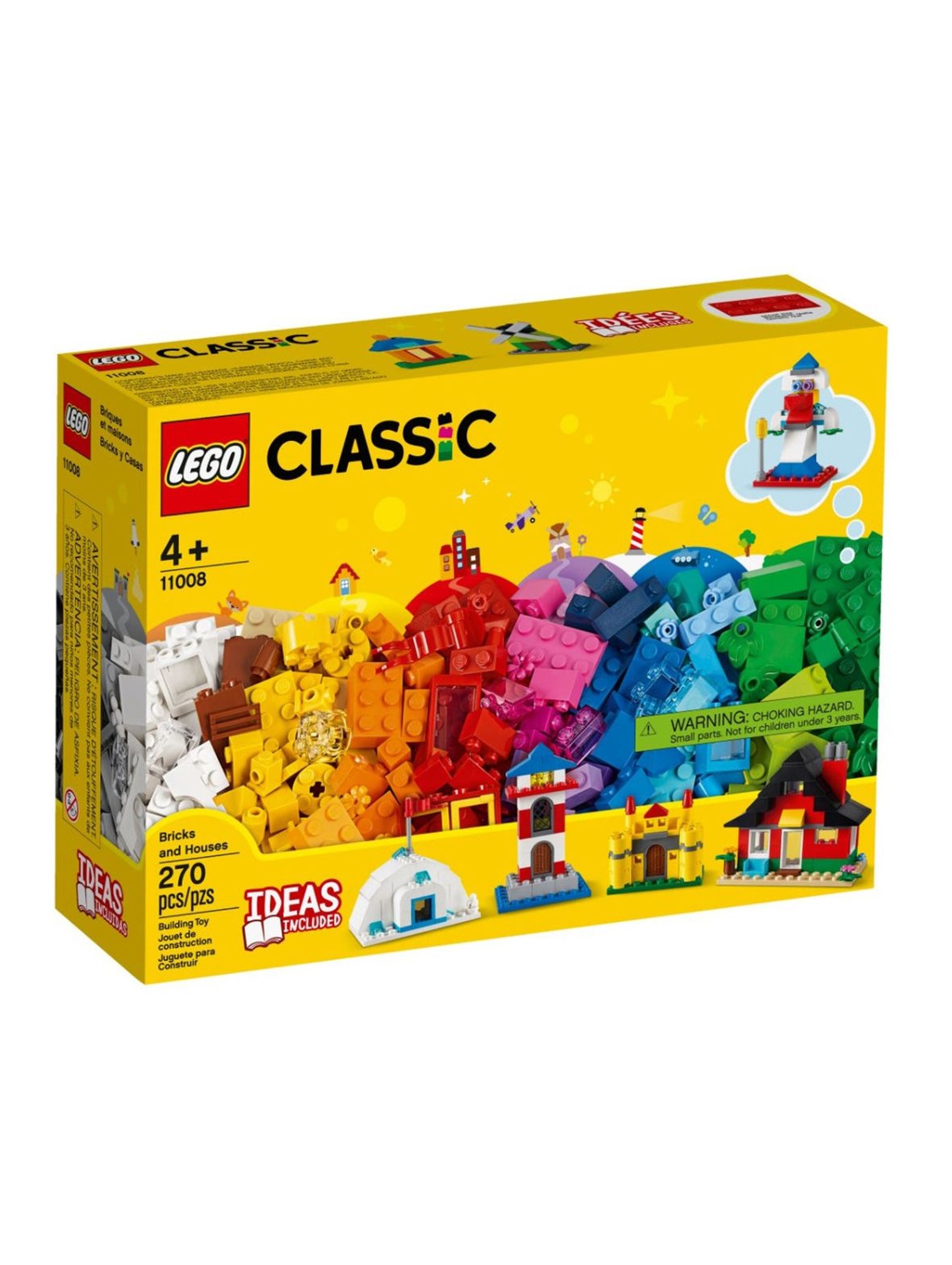 Lego Classic 11008 - Klocki i domki - 270 elementów wiek 4+