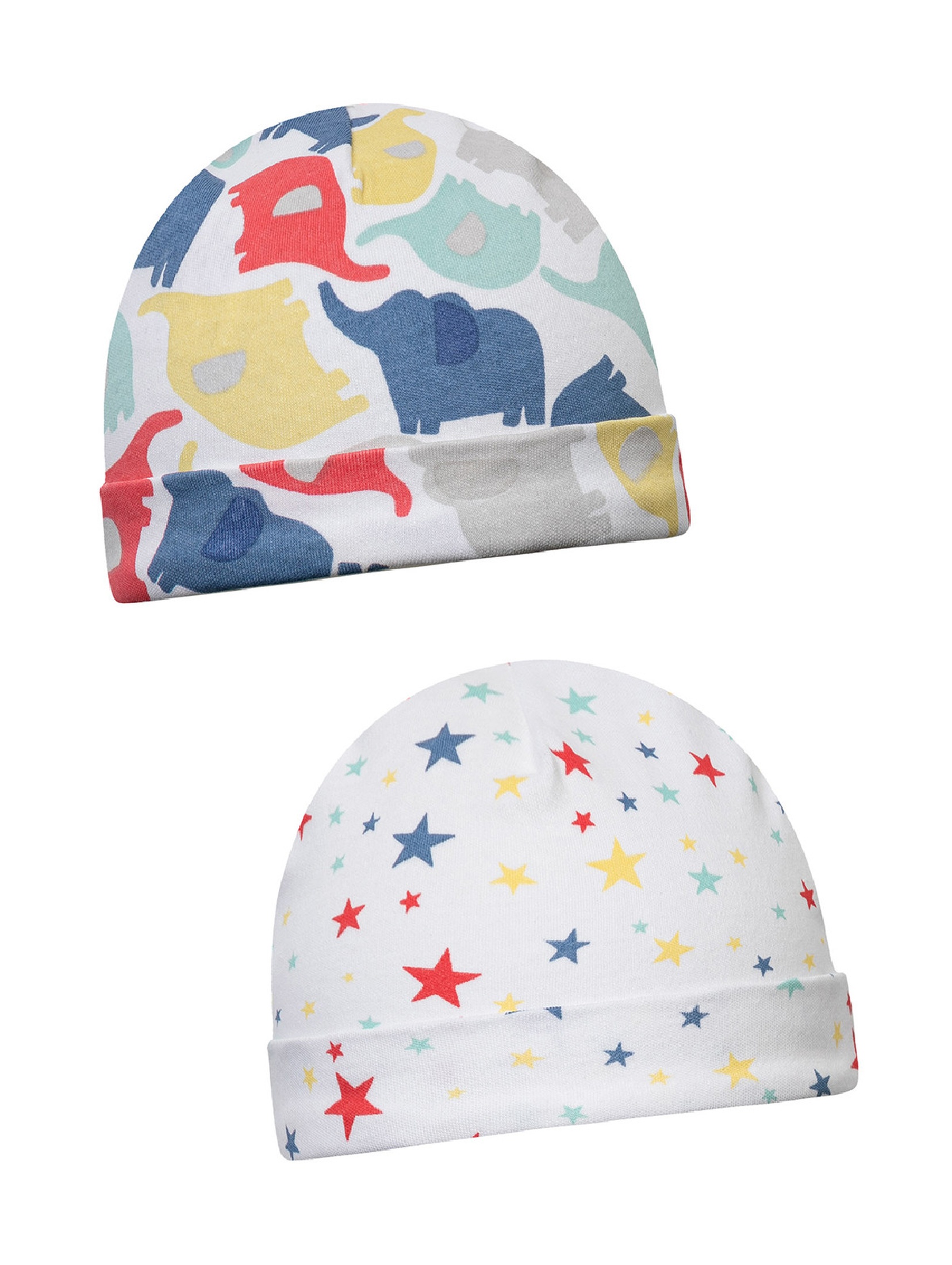 2-pack czapek dla niemowlaka