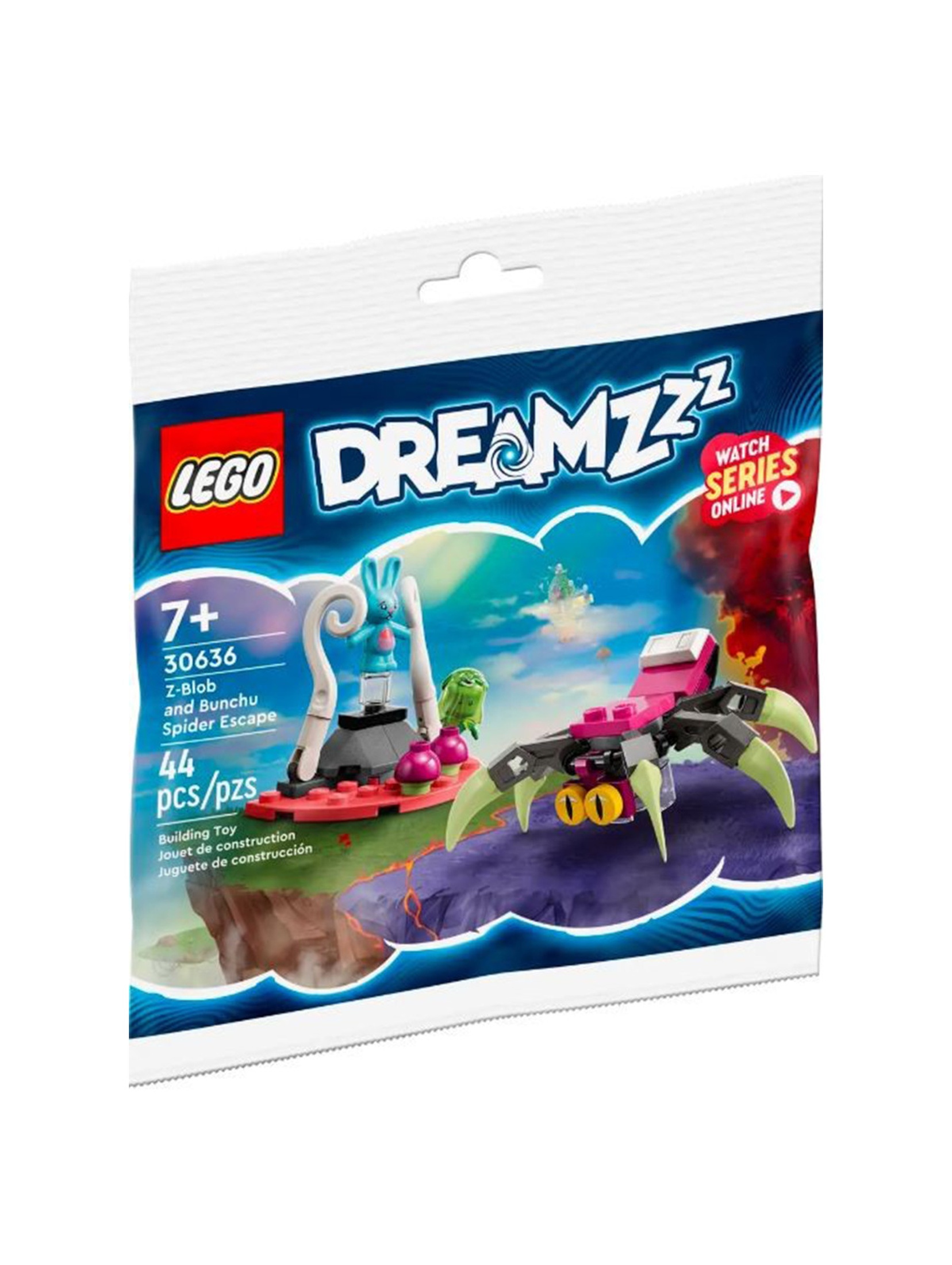 Klocki LEGO DREAMZzz 30636 Pajęcza ucieczka Z-Bloba i Bunchu - 44 elemnty, wiek 7 +